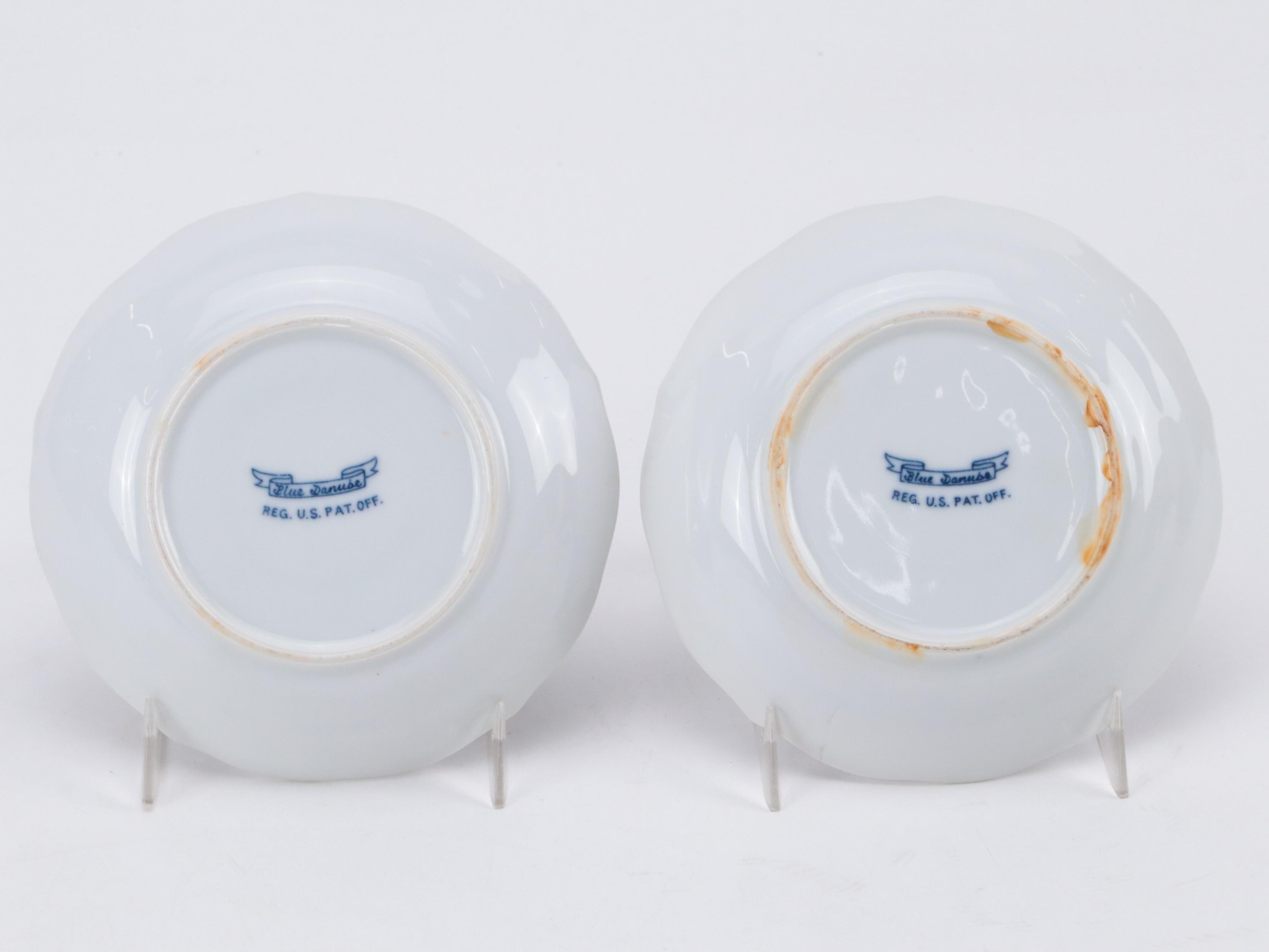 Wedgwood "Ferrara" Mulberry Transferware Plates with Other Tableware