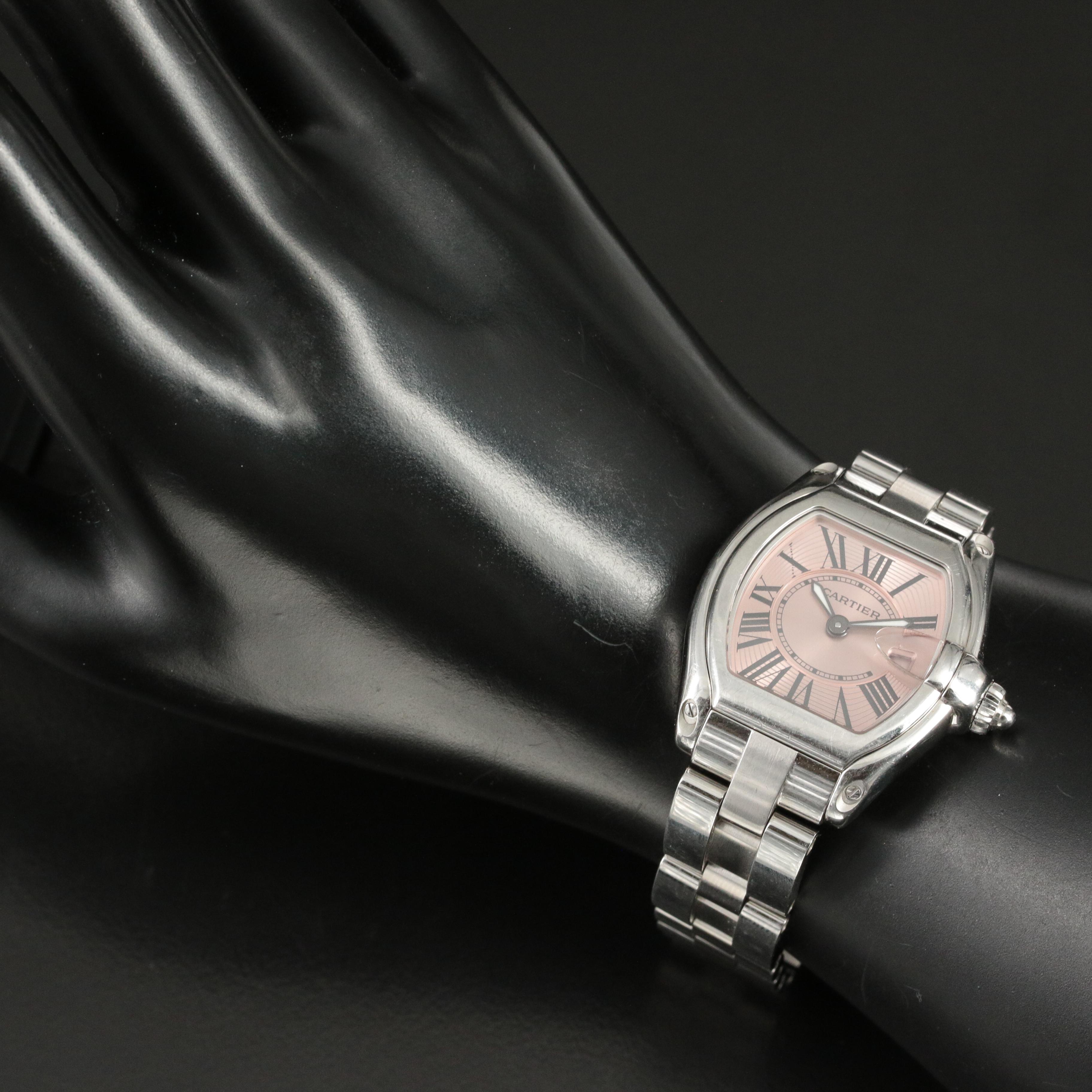 Cartier Roadster Stainless Steel Quartz Watch