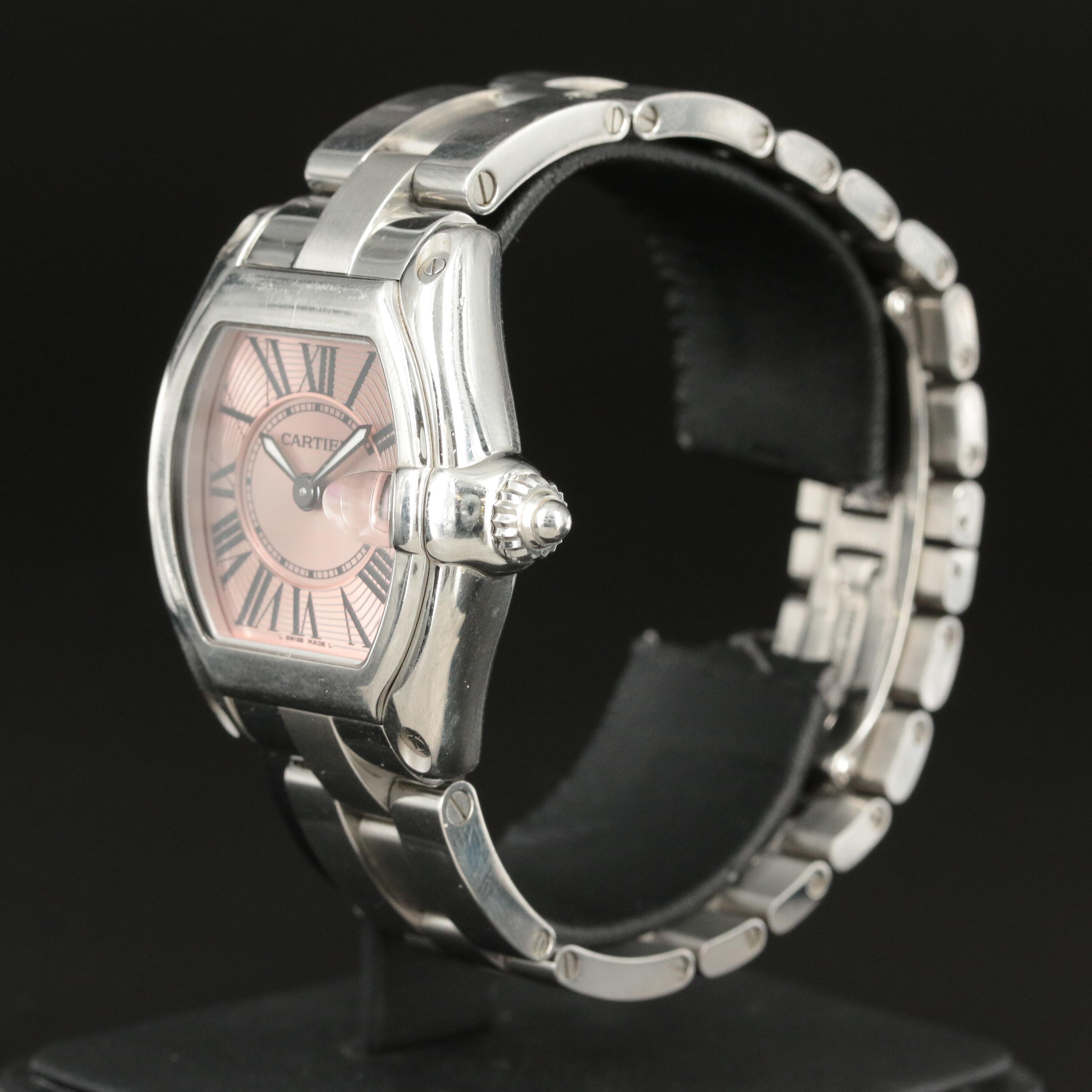 Cartier Roadster Stainless Steel Quartz Watch