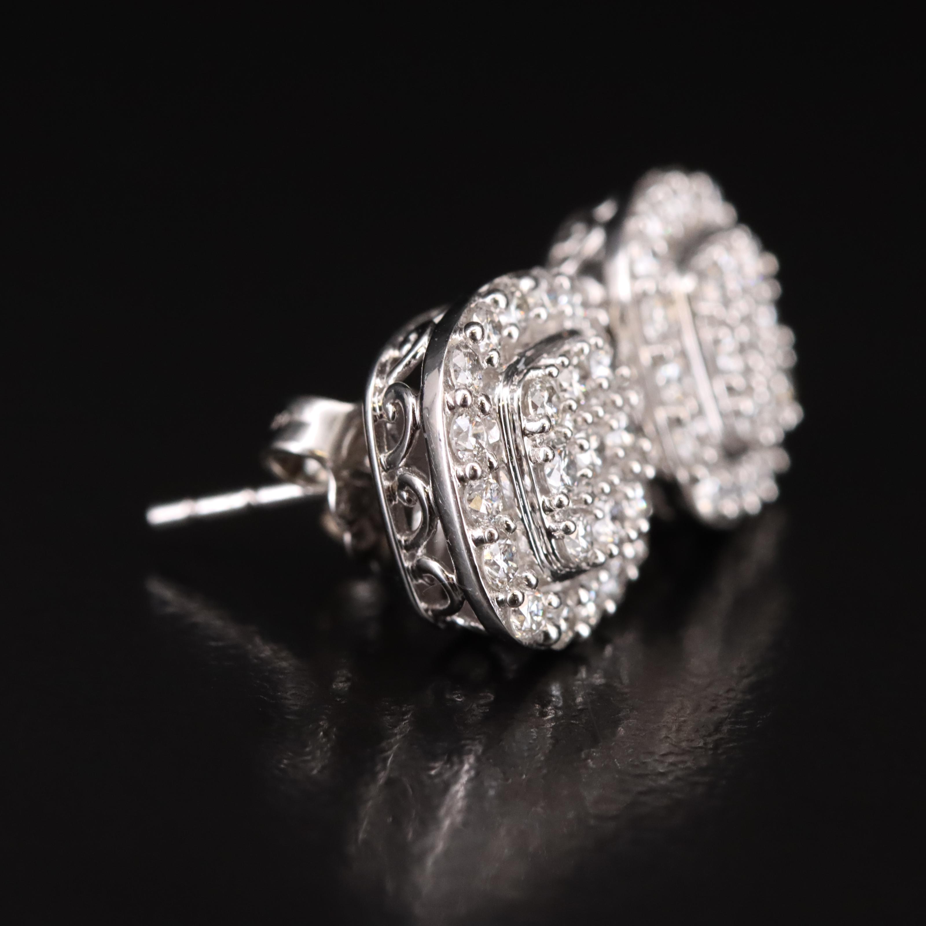 14K 1.04 CTW Diamond Earrings