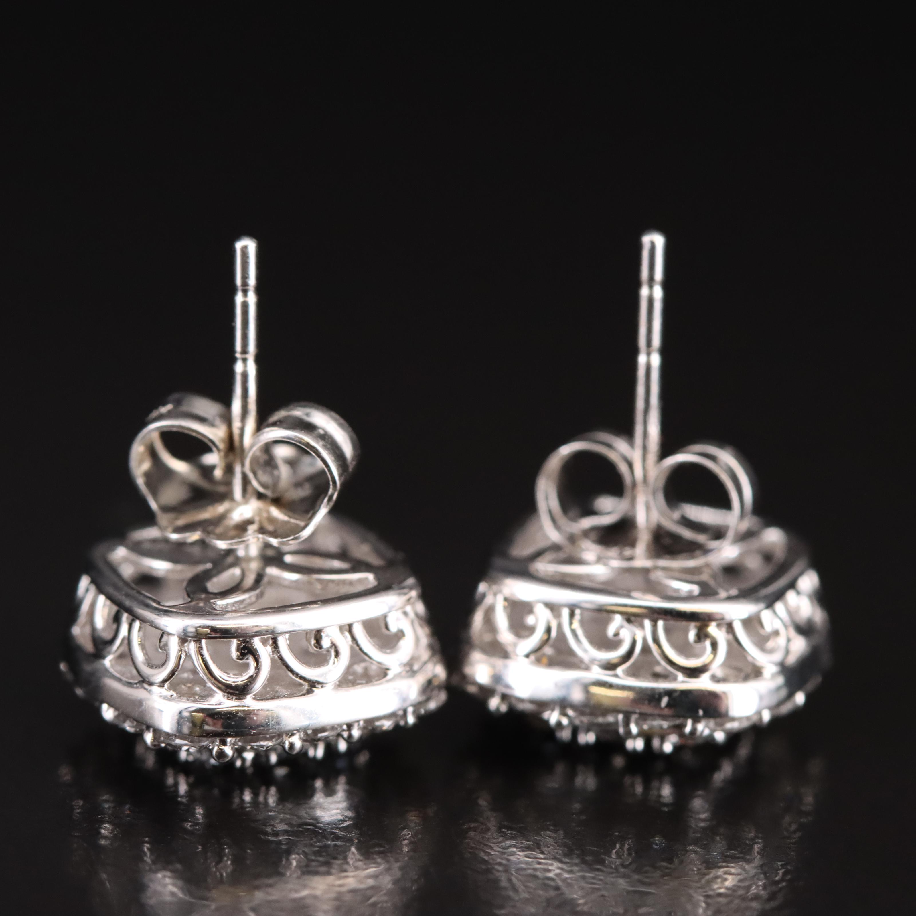 14K 1.04 CTW Diamond Earrings