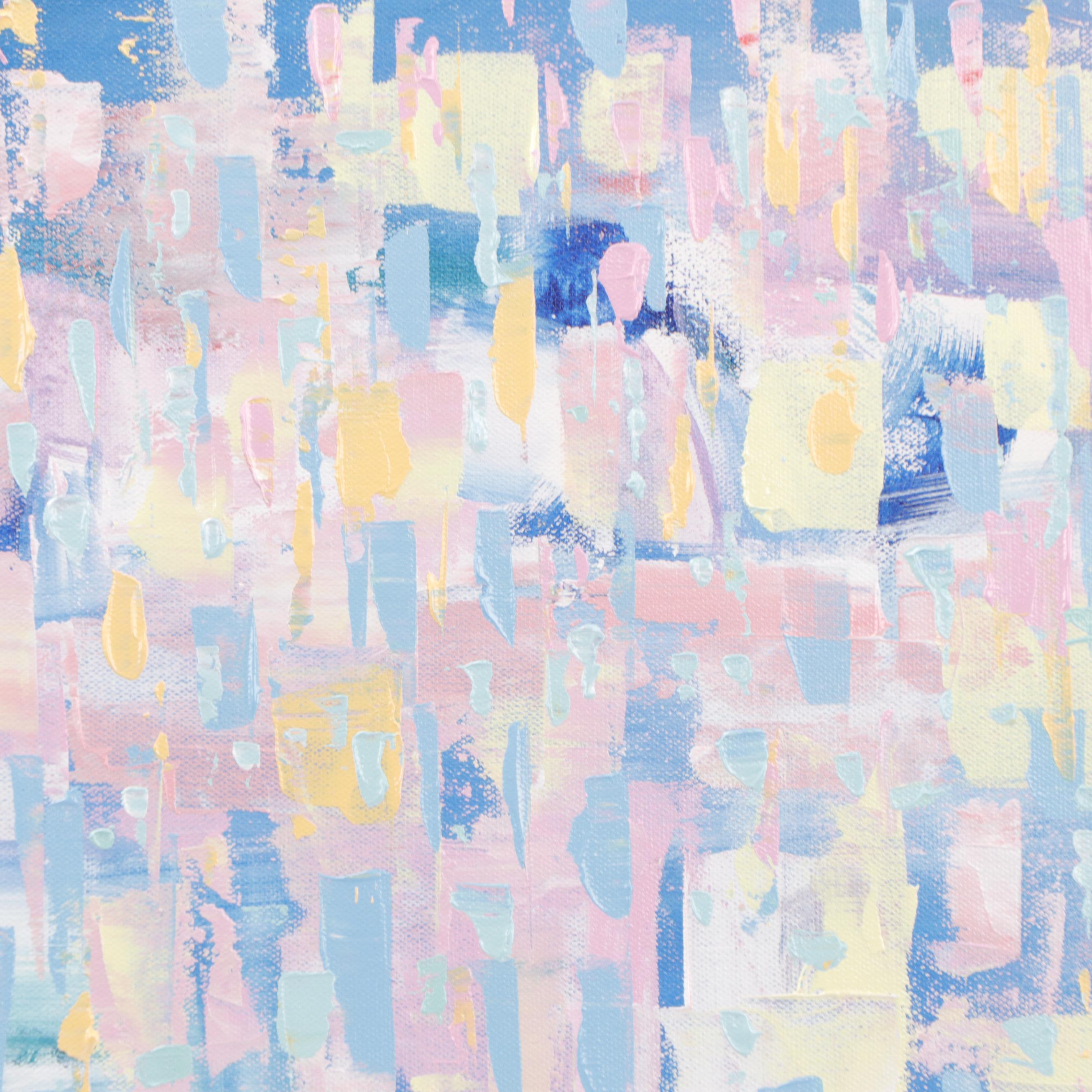 Saul Gefen Abstract Acrylic Painting, 2023