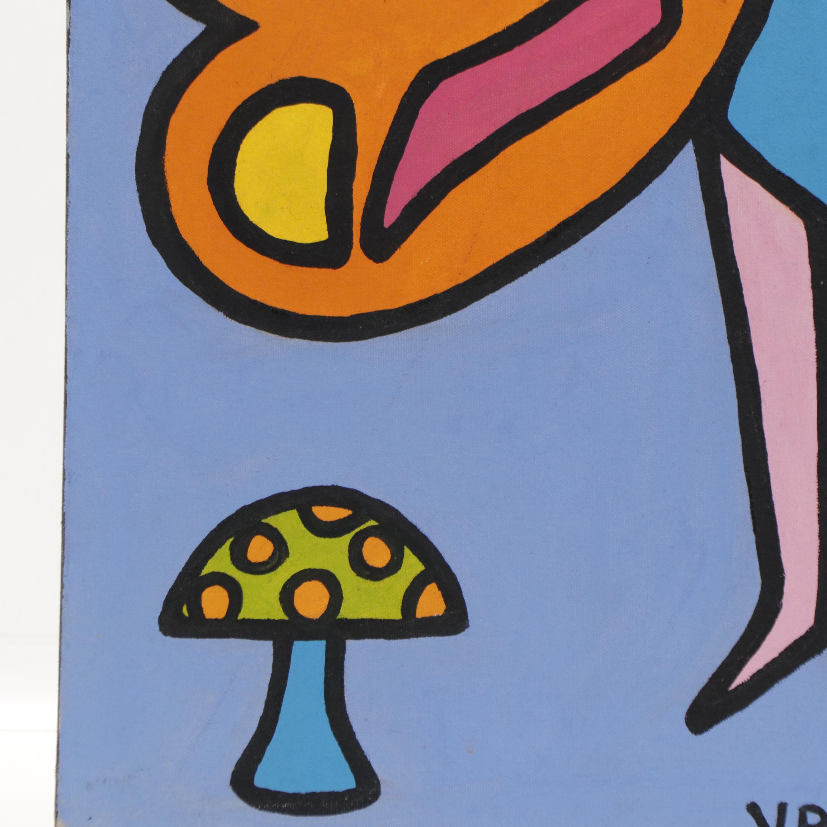 Virginia Rojas Holden Figurative Acrylic Painting, 2006