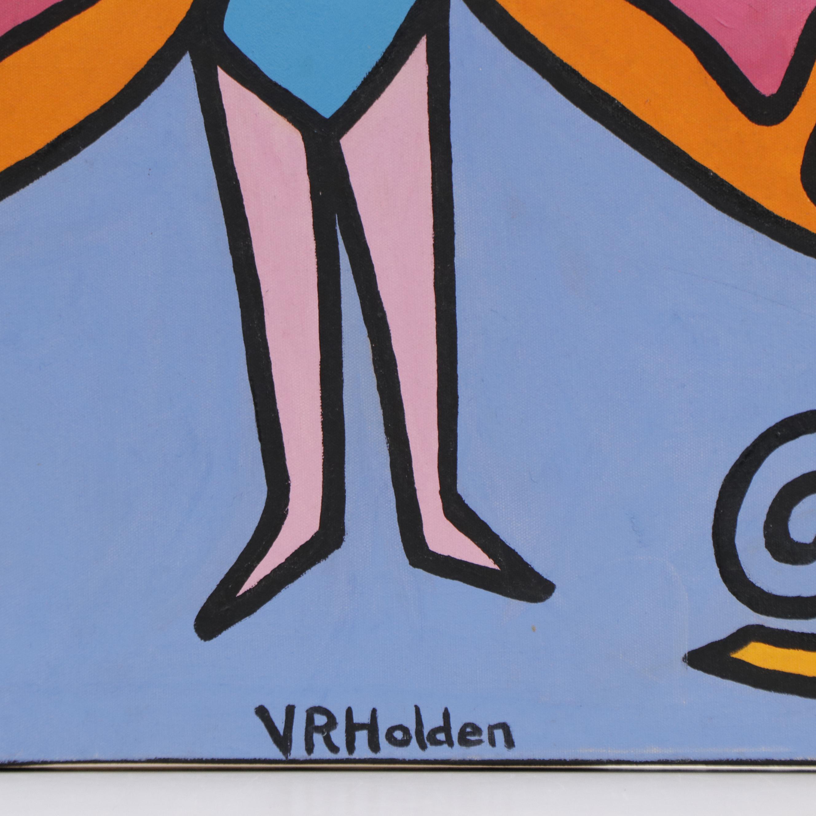 Virginia Rojas Holden Figurative Acrylic Painting, 2006