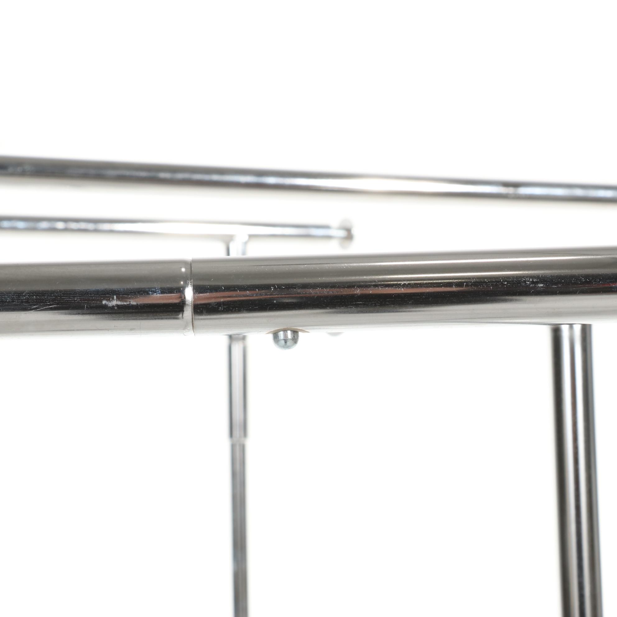 Four Single Metal Rolling Clothing Racks EBTH