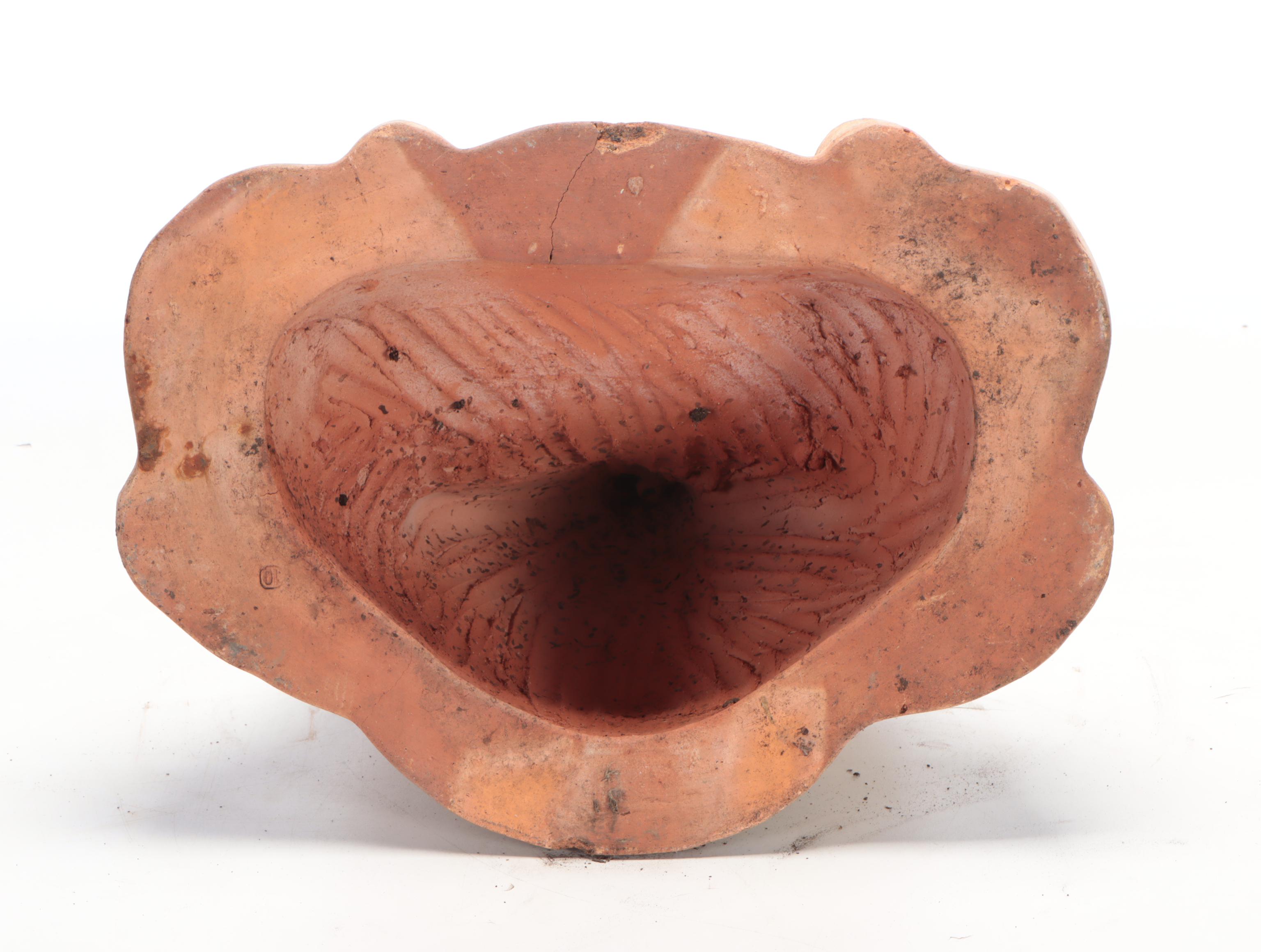 Molded Terracotta Statue of the Buddha