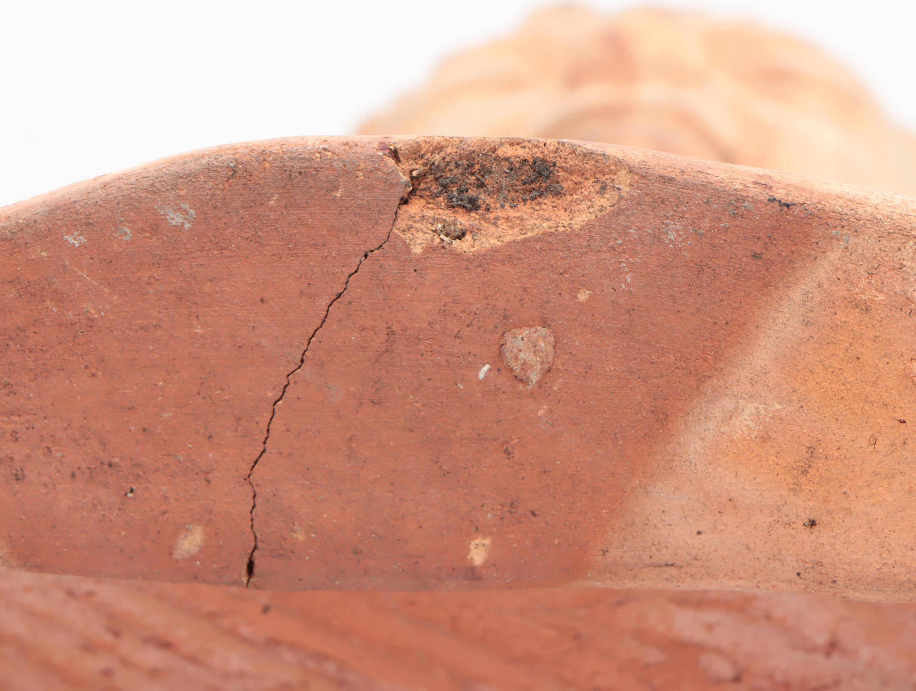 Molded Terracotta Statue of the Buddha
