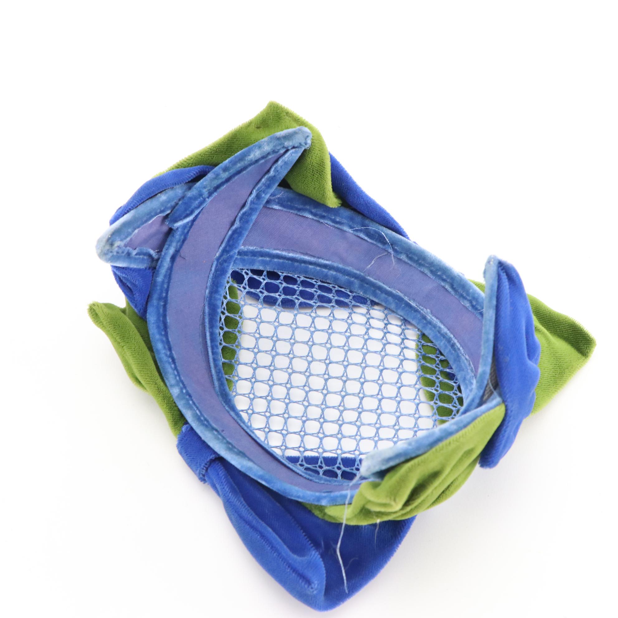 Embellished Cello Straw, Open Crown, and Crescent Hats with Box, 1950s