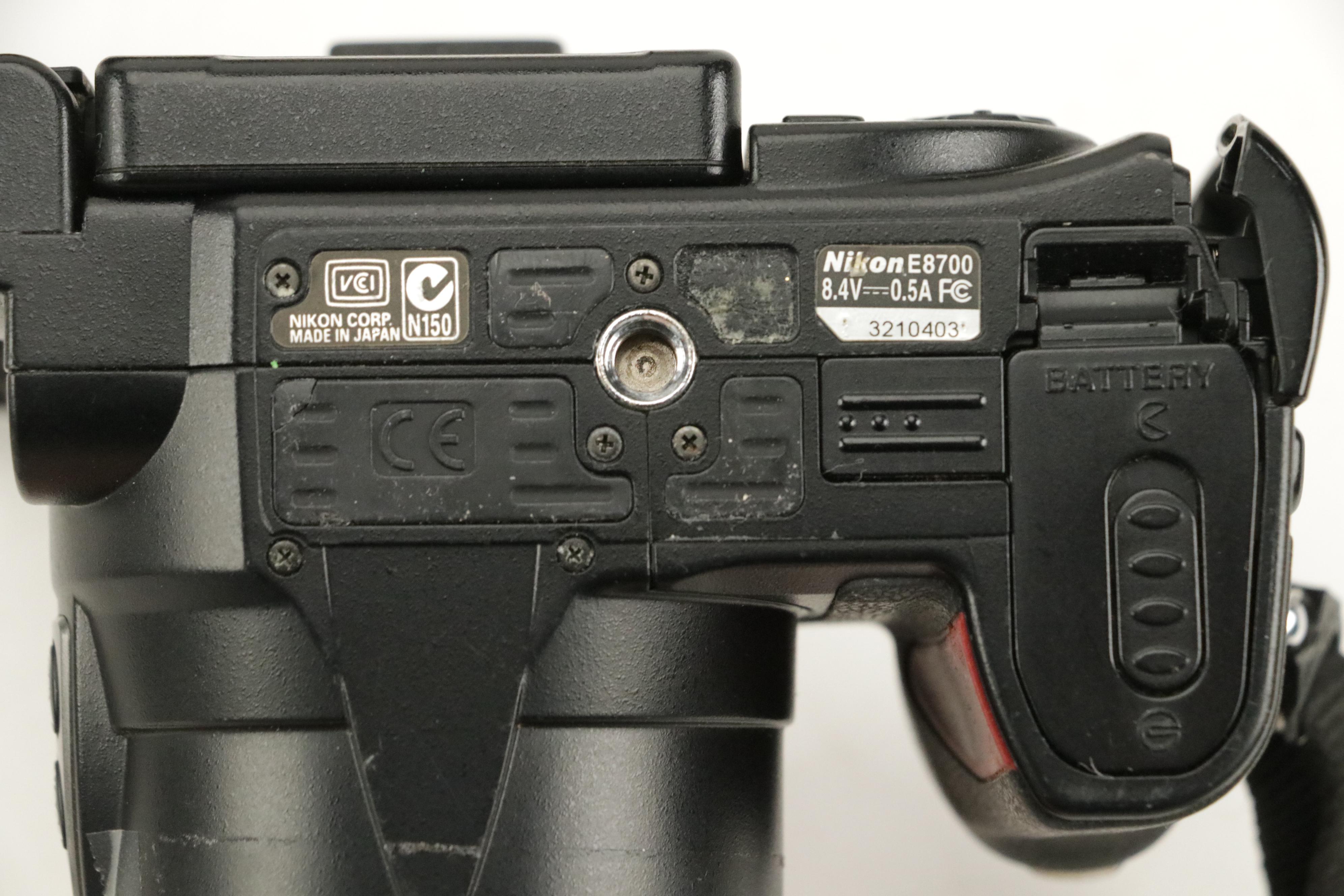 Nikon "Coolpix 8700" SLR Camera and Samsung "S630" Digital Camera with More