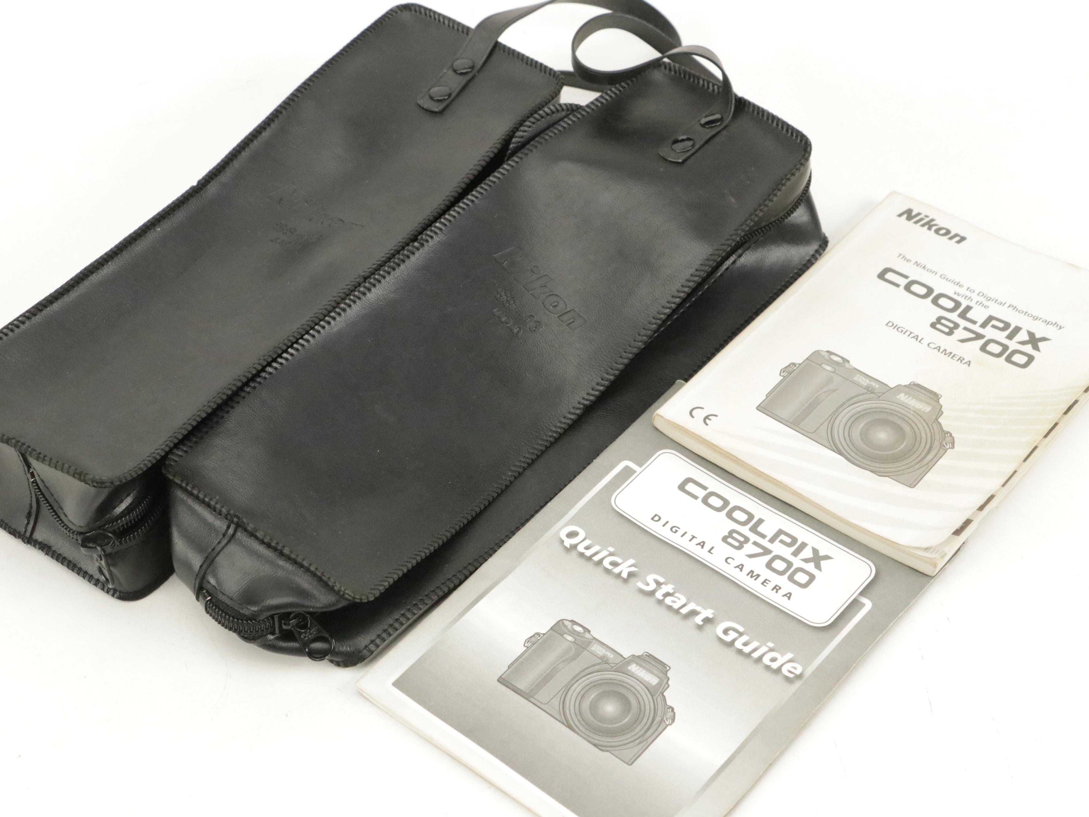 Nikon "Coolpix 8700" SLR Camera and Samsung "S630" Digital Camera with More