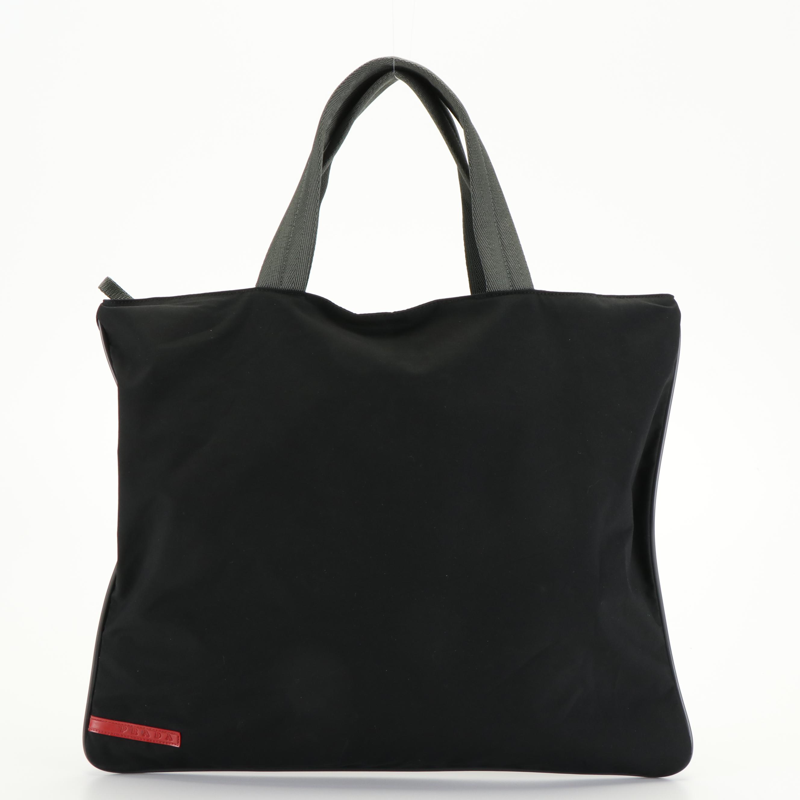 Prada Sport Everyday Black Nylon Bag
