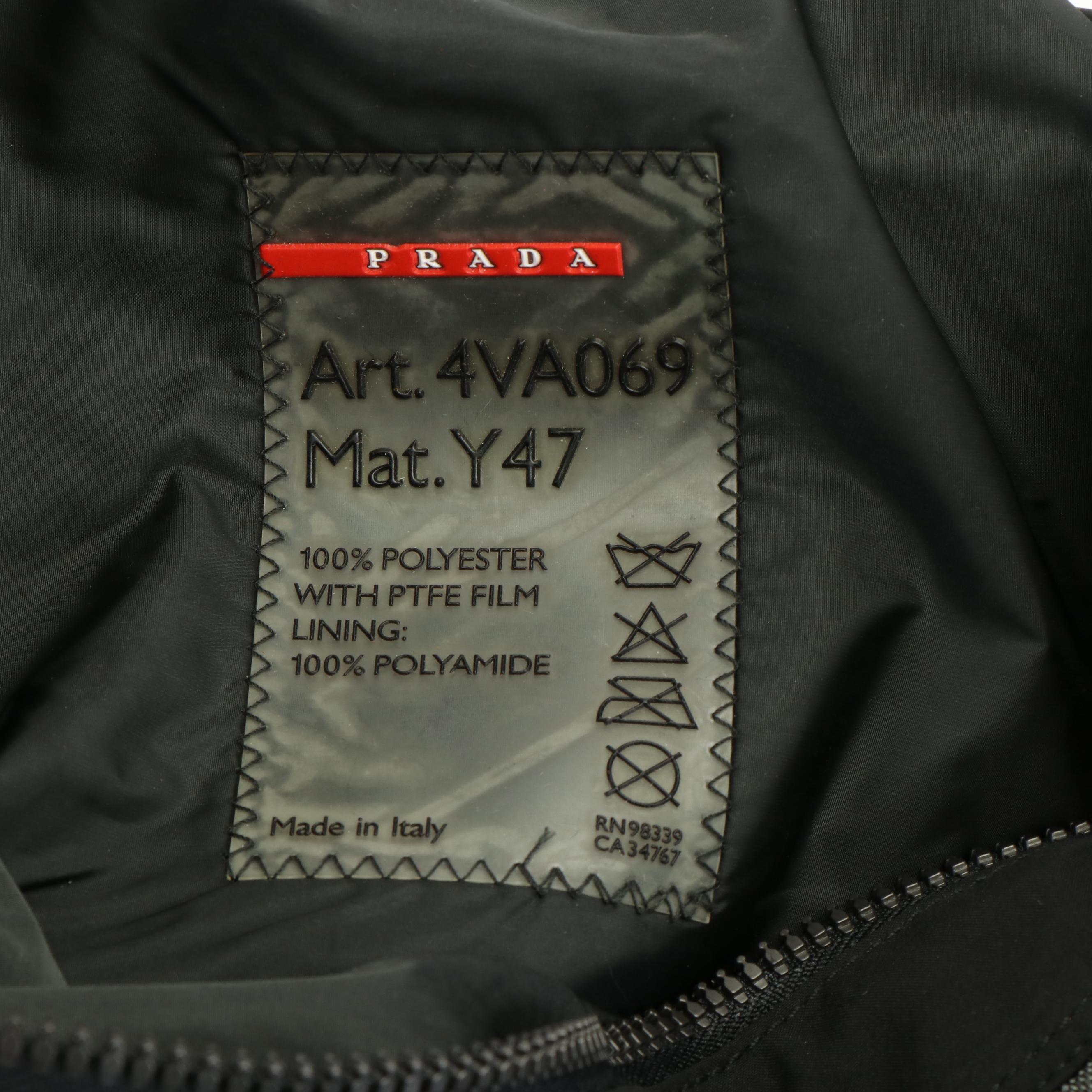 Prada Sport Everyday Black Nylon Bag