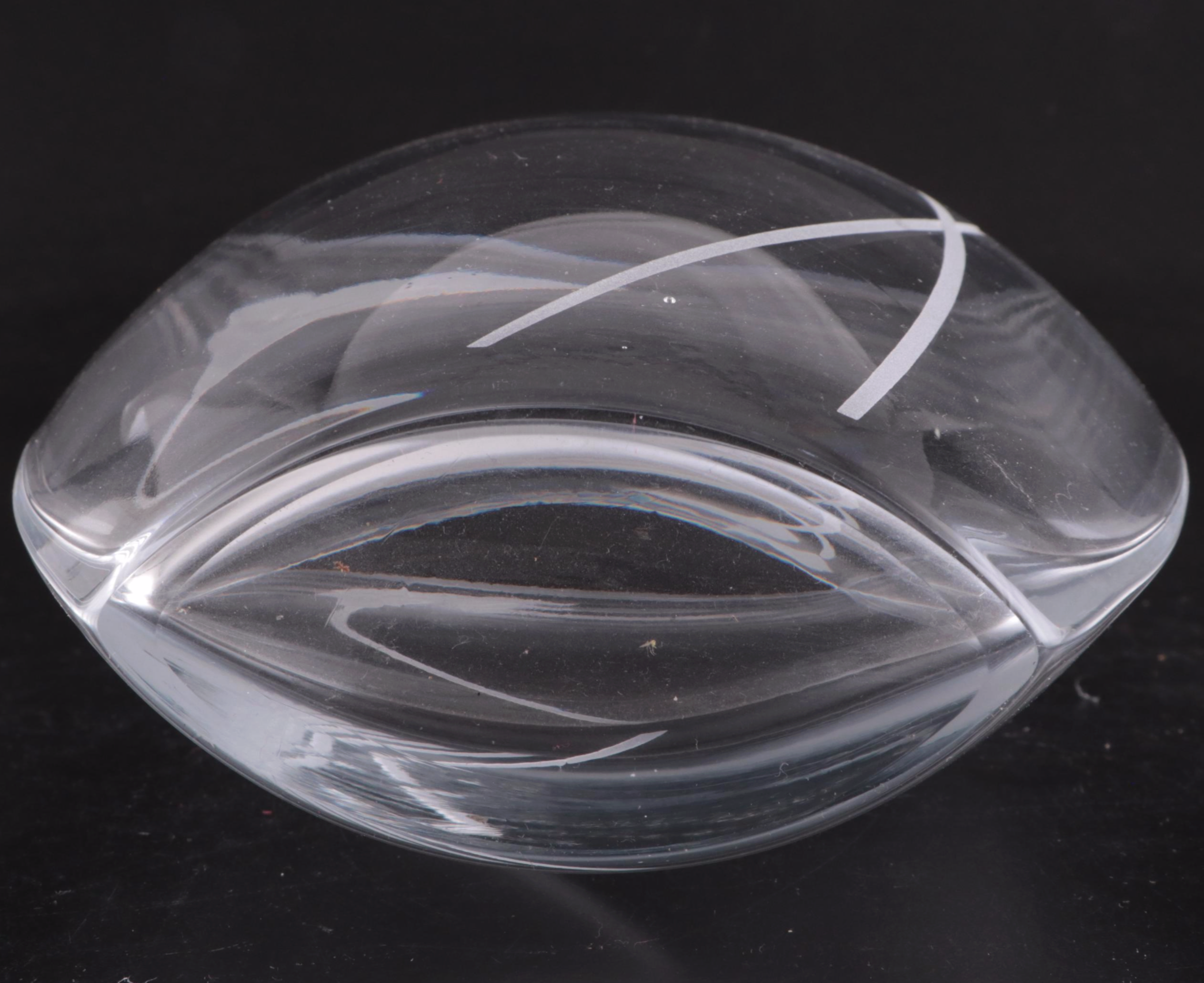 Mikasa "Calla Lily" Crystal Ellipse Vase