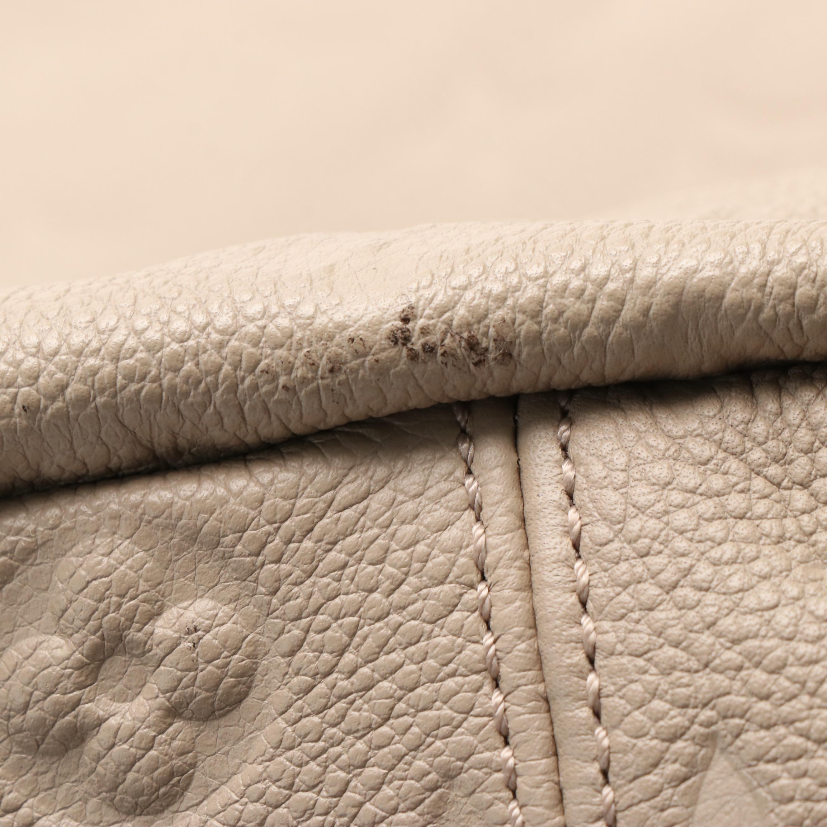 Louis Vuitton Artsy Shoulder Bag in Beige Monogram Empreinte Leather