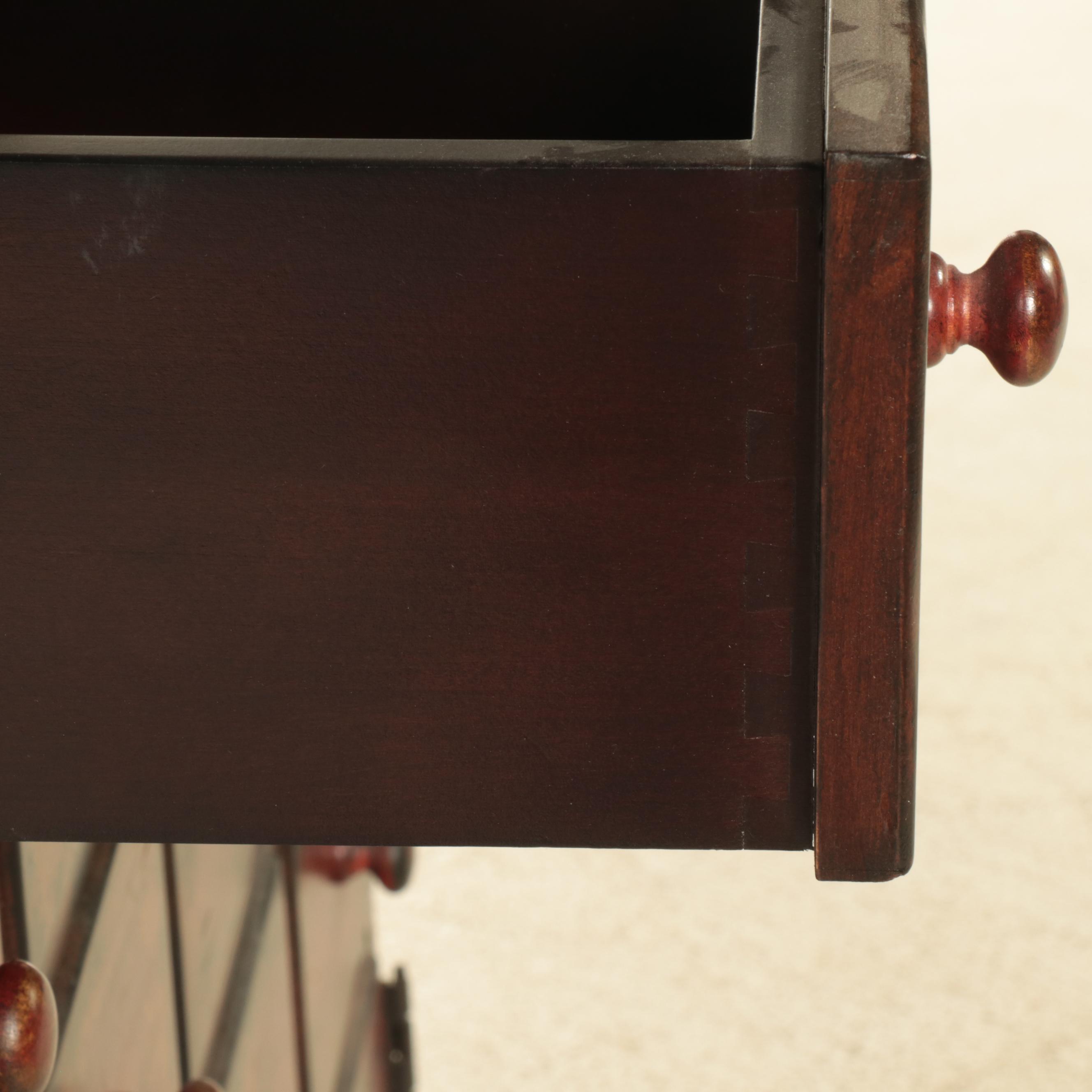 Pottery Barn "Andover" Four-Drawer Apothecary Style Side Cabinet