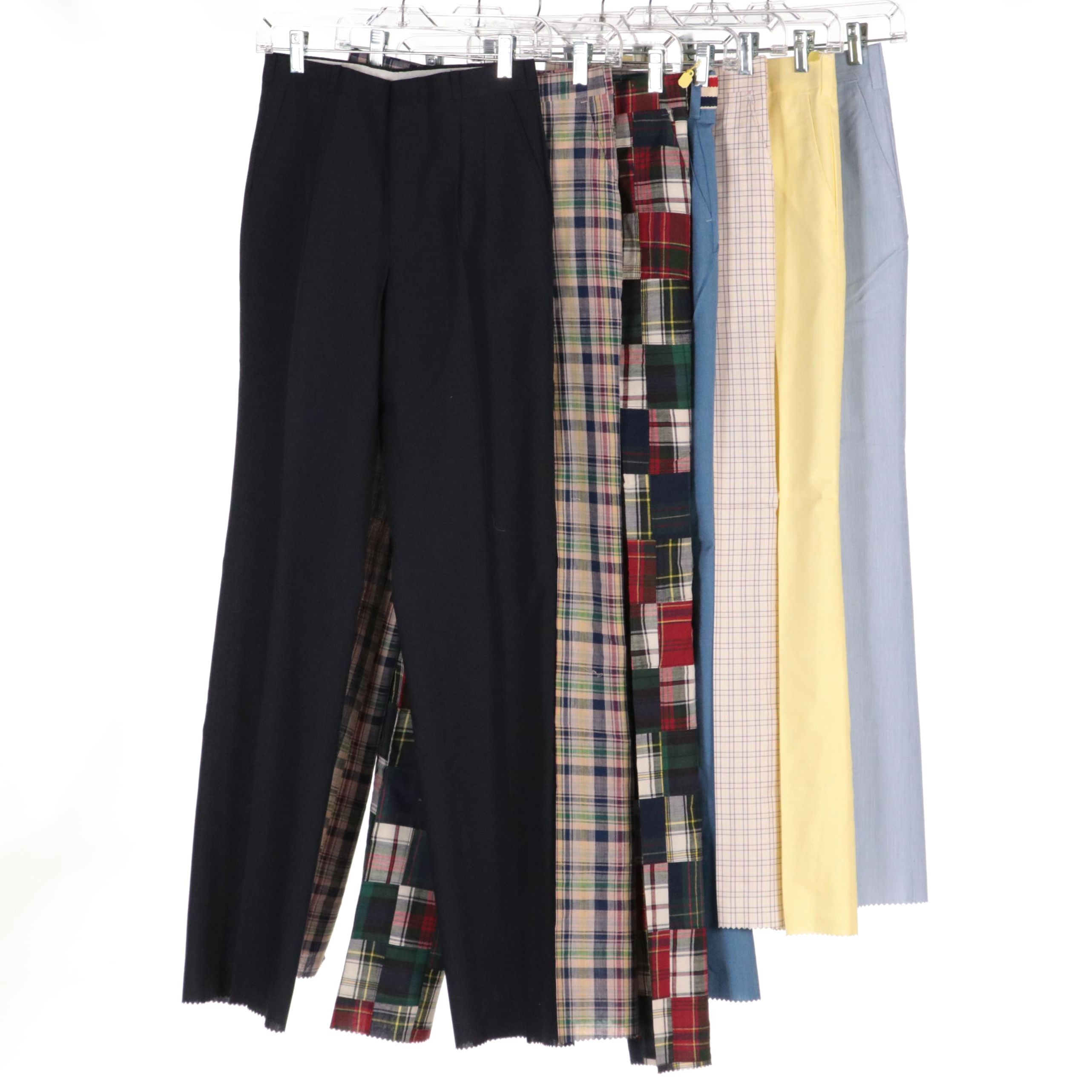 Men's Thomson Plaid and Solid Pants, With Tags