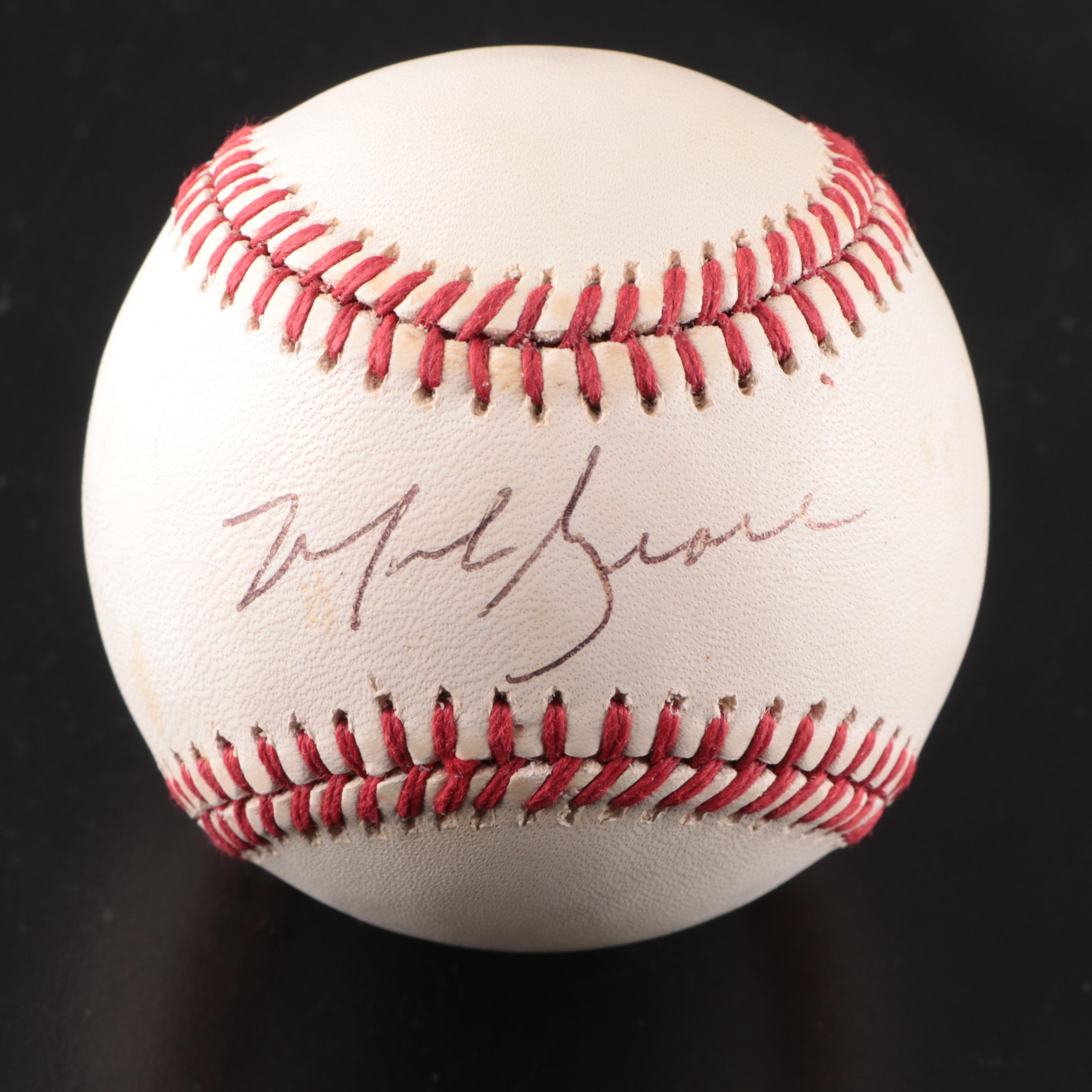 Mark Grace, Tom Gordon, and More Signed Rawlings MLB Baseballs