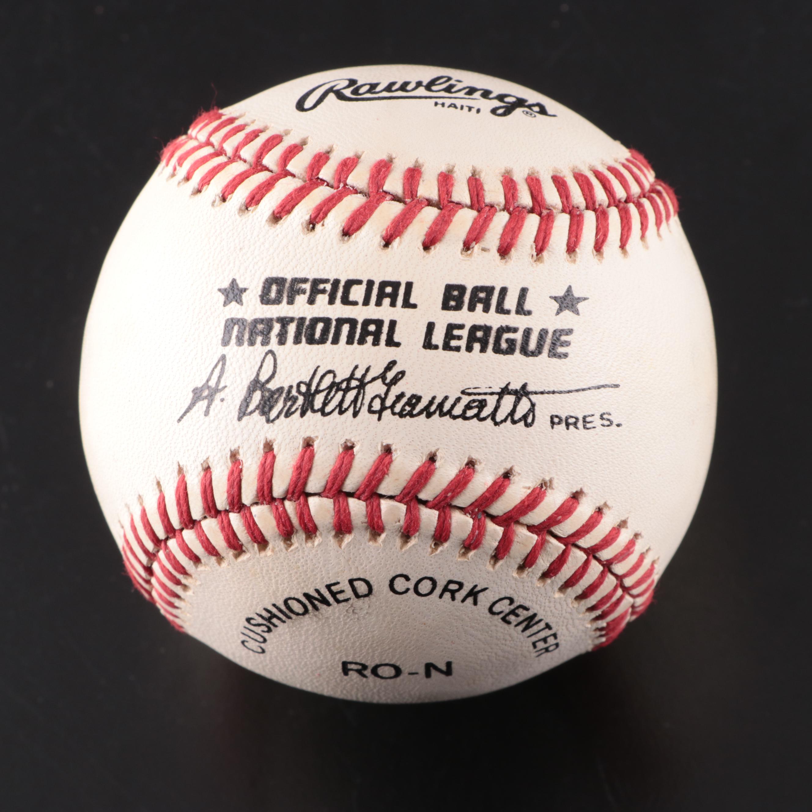 Mark Grace, Tom Gordon, and More Signed Rawlings MLB Baseballs