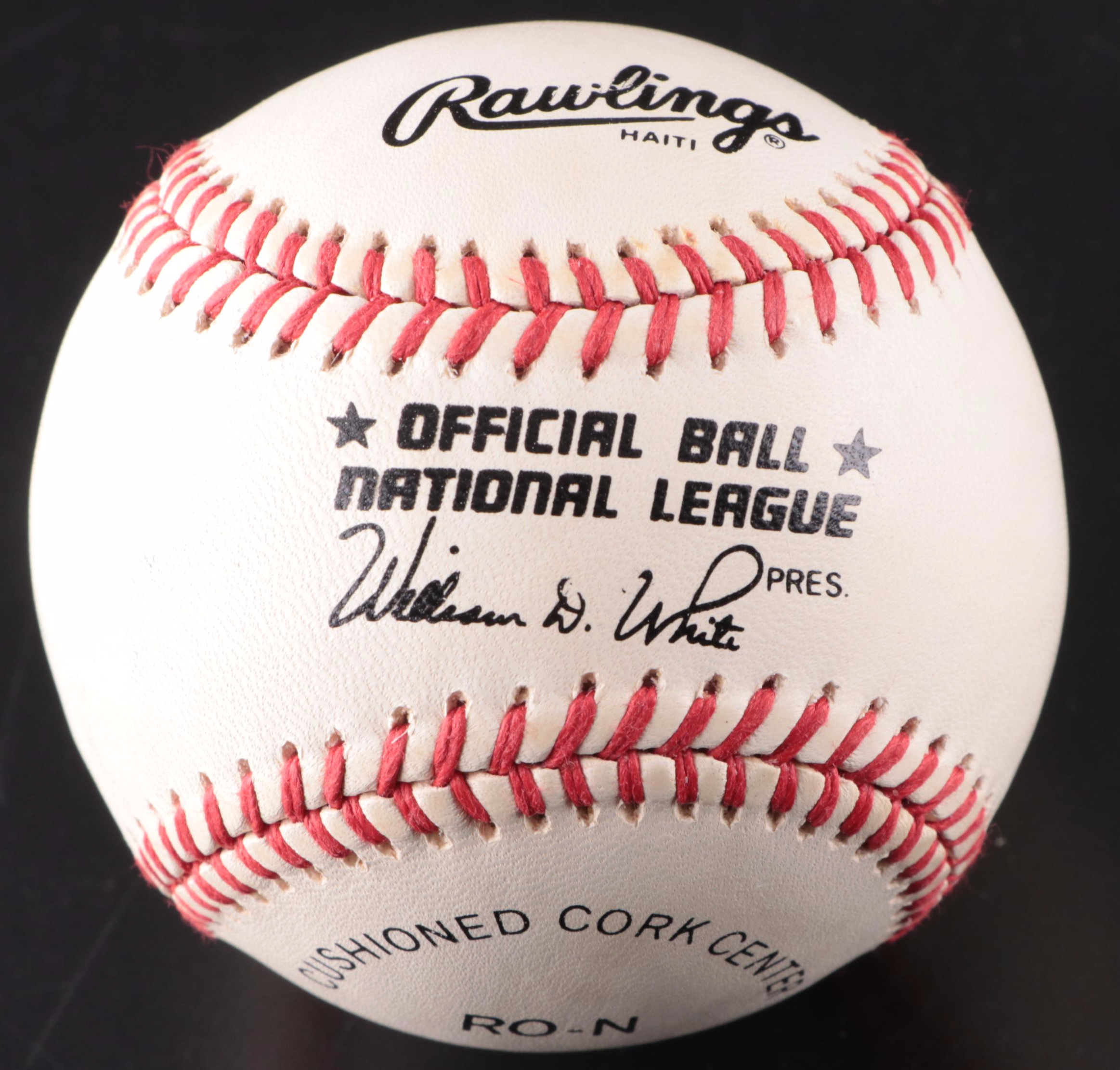 Mark Grace, Tom Gordon, and More Signed Rawlings MLB Baseballs