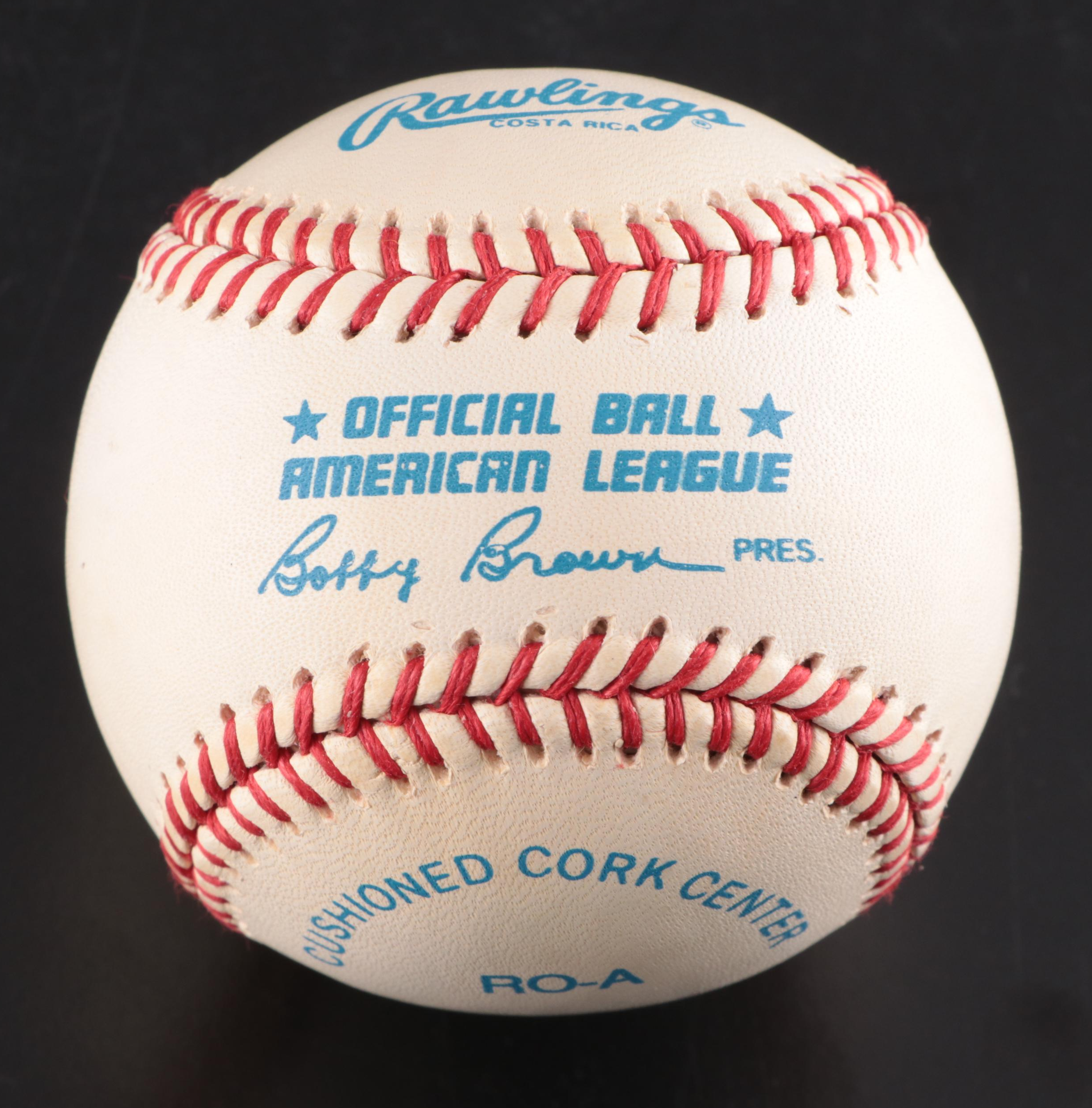 Mark Grace, Tom Gordon, and More Signed Rawlings MLB Baseballs