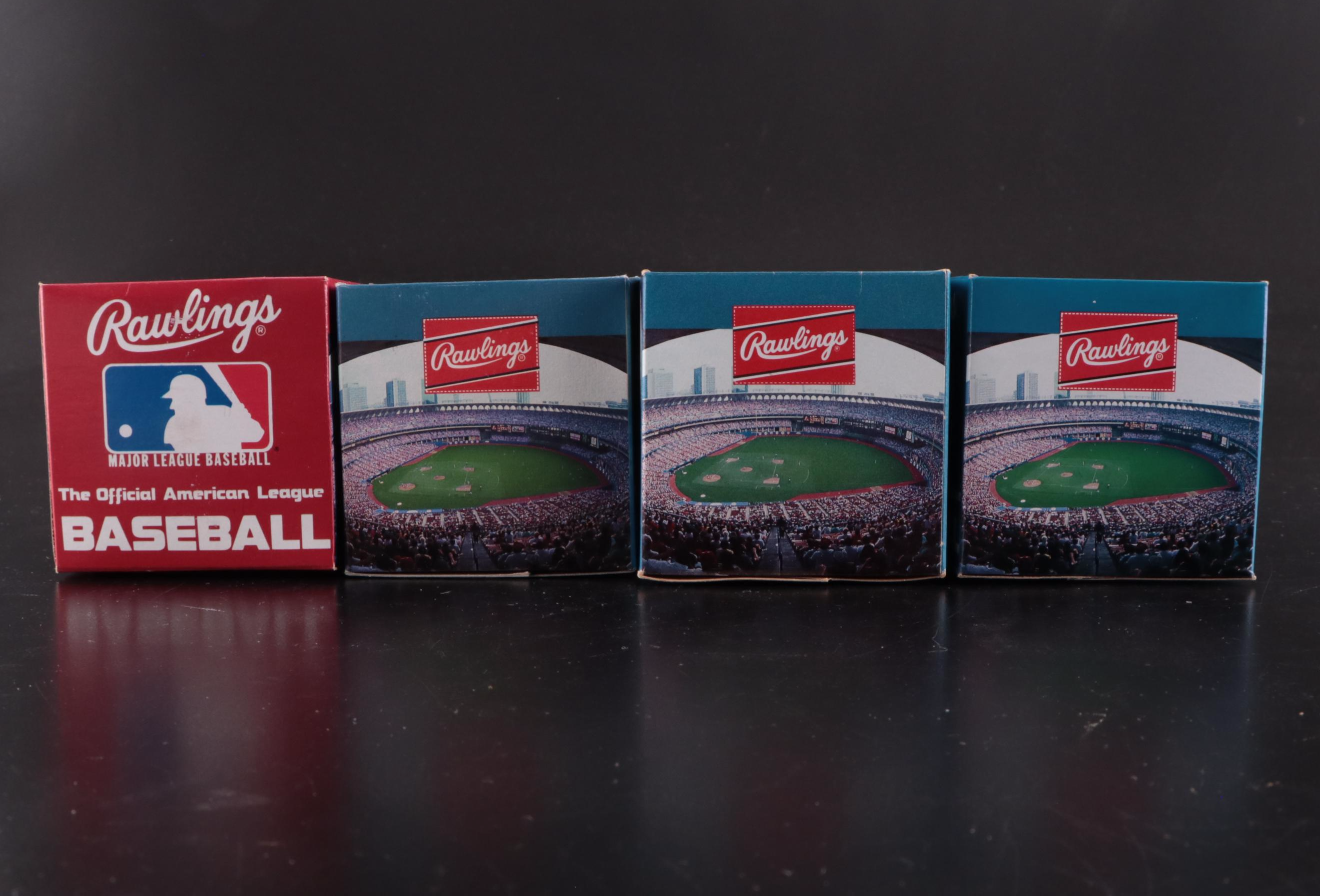 Mark Grace, Tom Gordon, and More Signed Rawlings MLB Baseballs