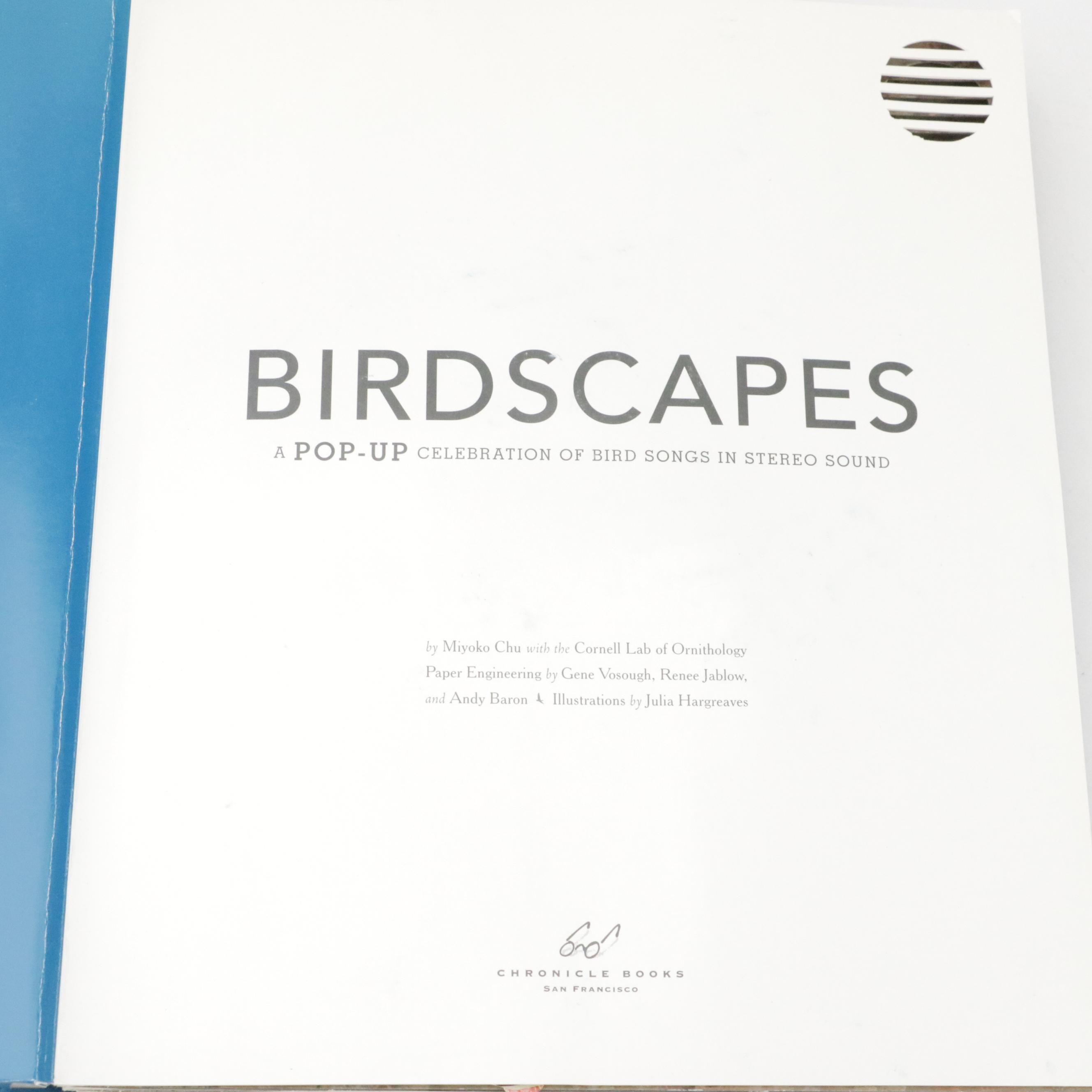 First Edition "Birdscapes" by Miyoko Chu and More Pop-Up Books