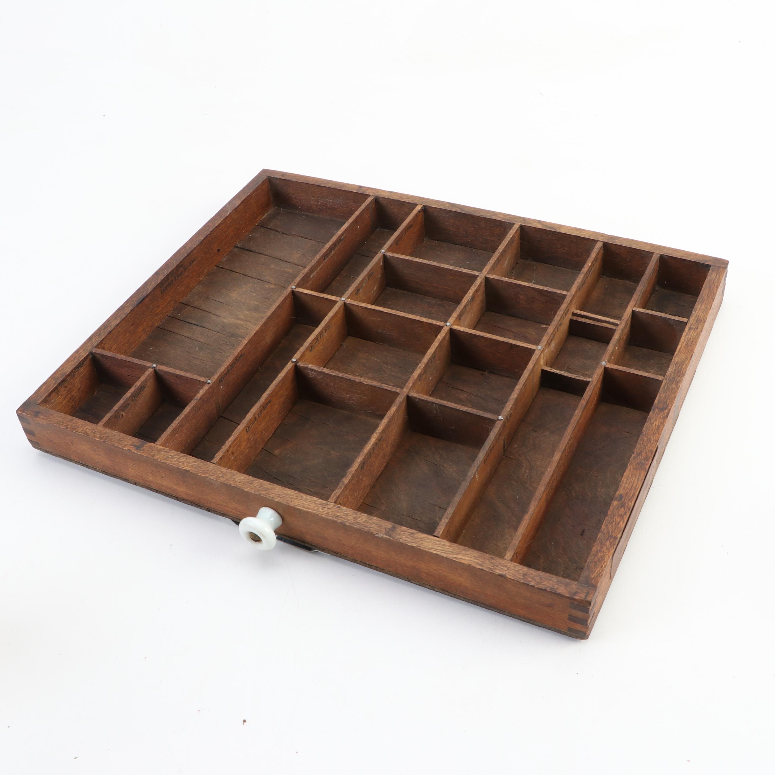 German Clown Squeeze Toy with Other Figurines and Miniatures in Letterpress Box