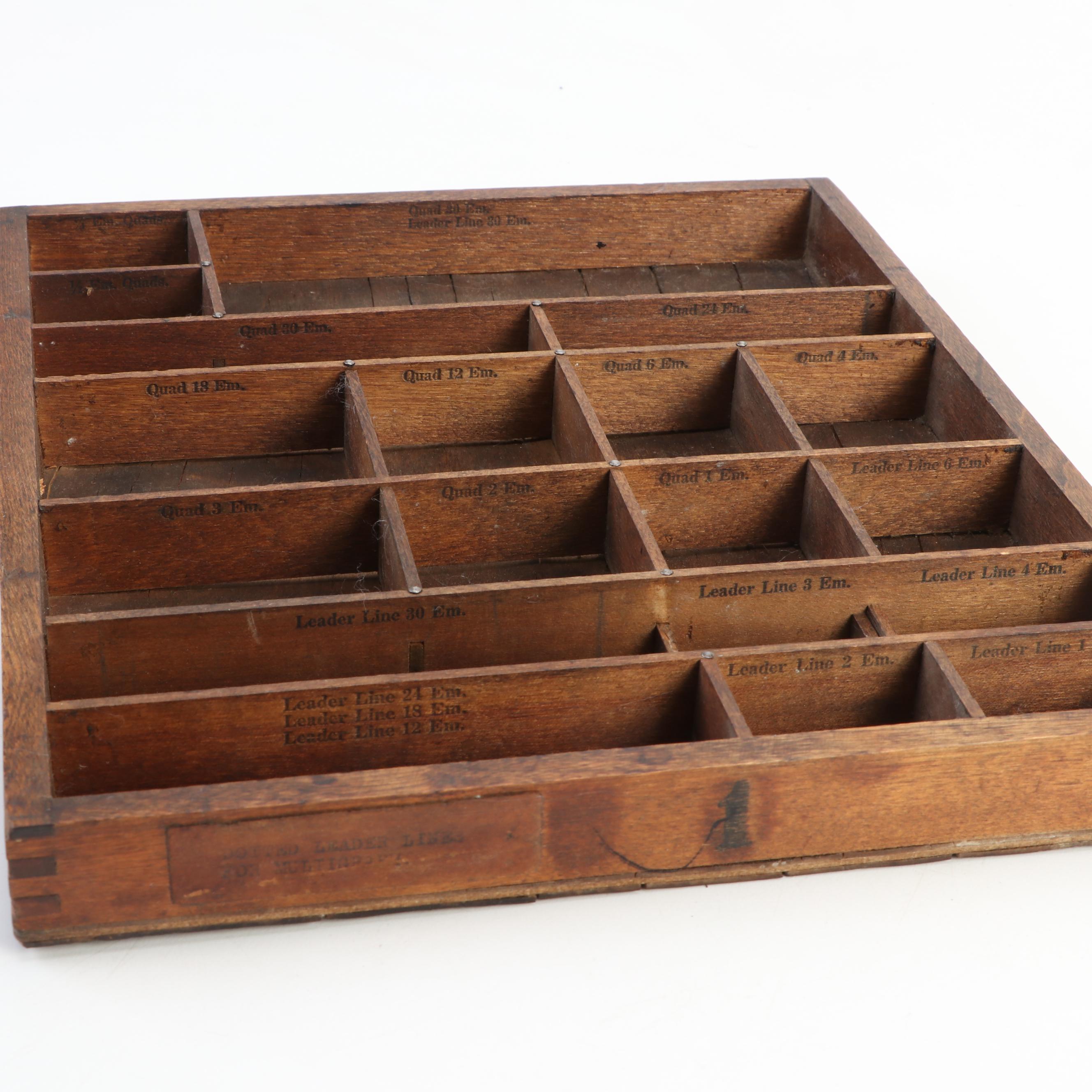 German Clown Squeeze Toy with Other Figurines and Miniatures in Letterpress Box