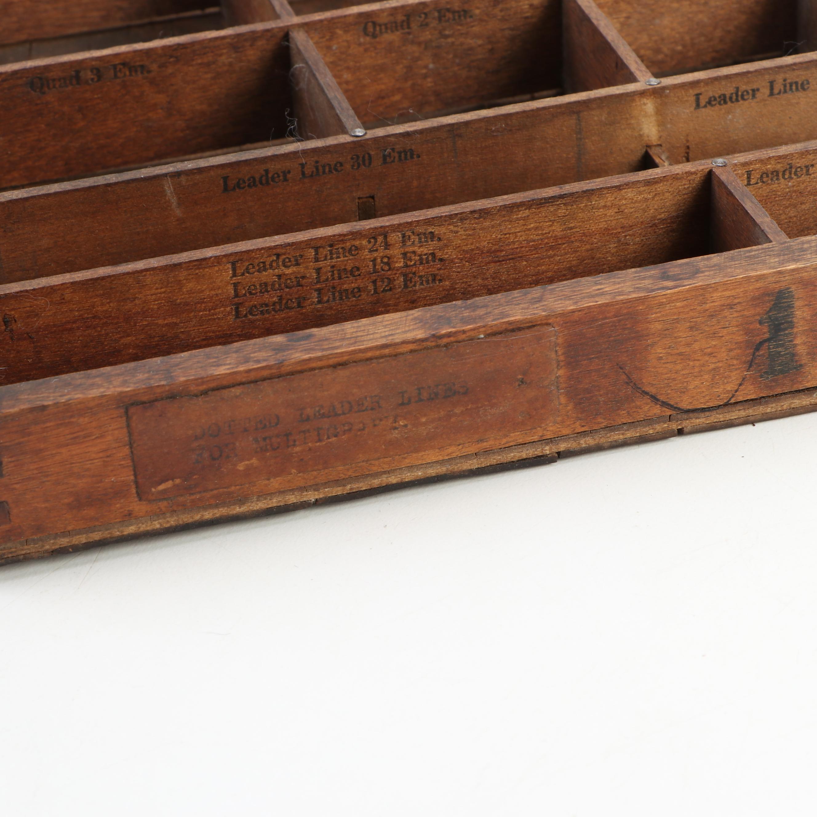 German Clown Squeeze Toy with Other Figurines and Miniatures in Letterpress Box