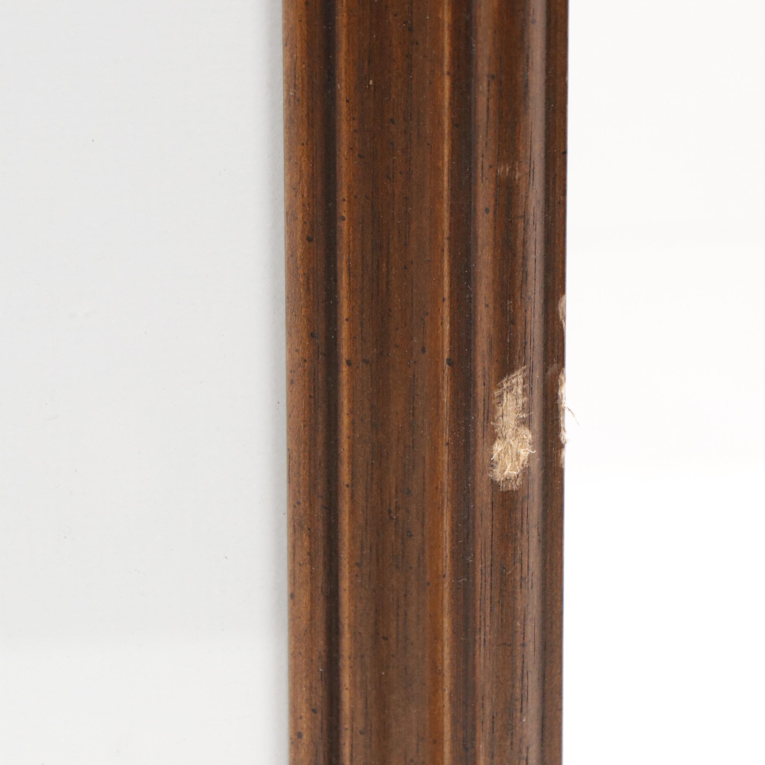 P. Buckley Moss Offset Lithograph "Winter in Long Grove," 1987