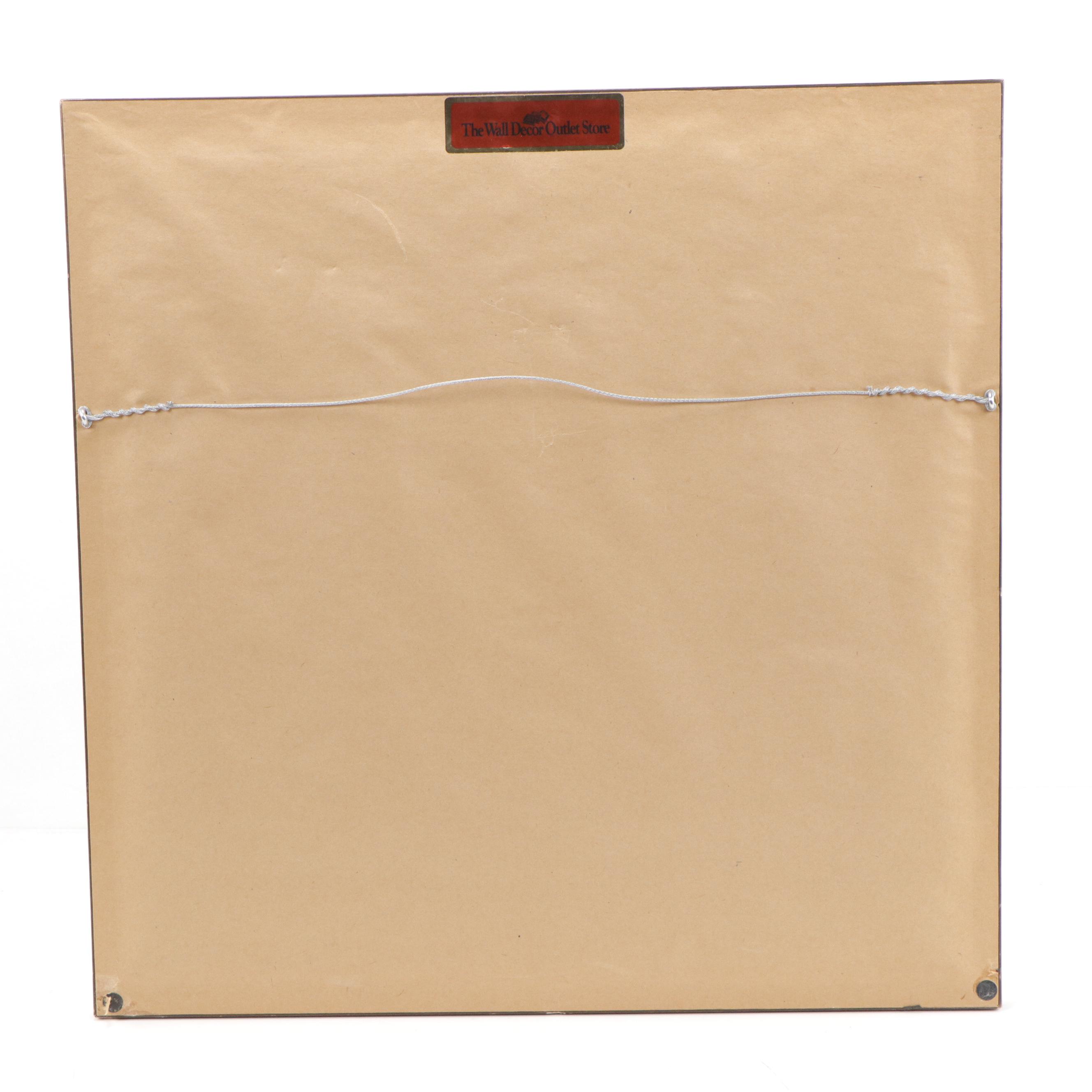 P. Buckley Moss Offset Lithograph "Winter in Long Grove," 1987