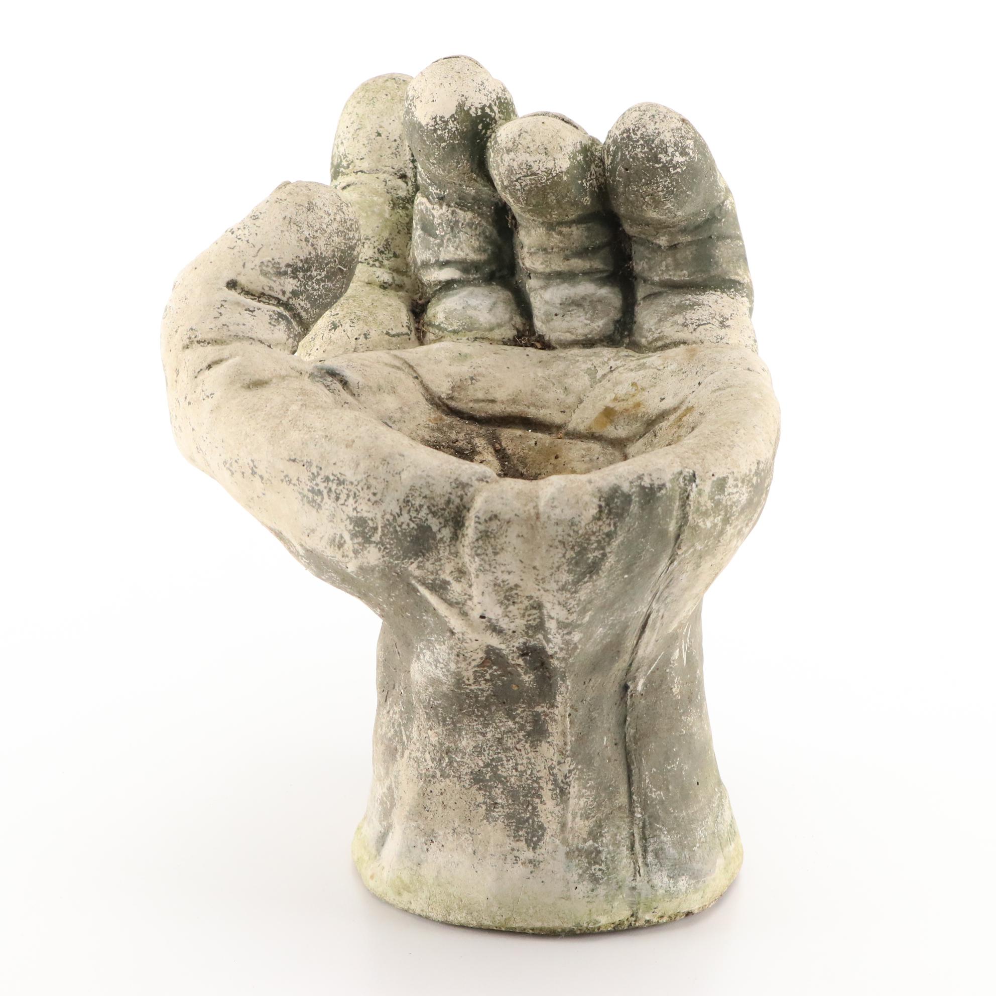Campania International Concrete Sculpture of Hand