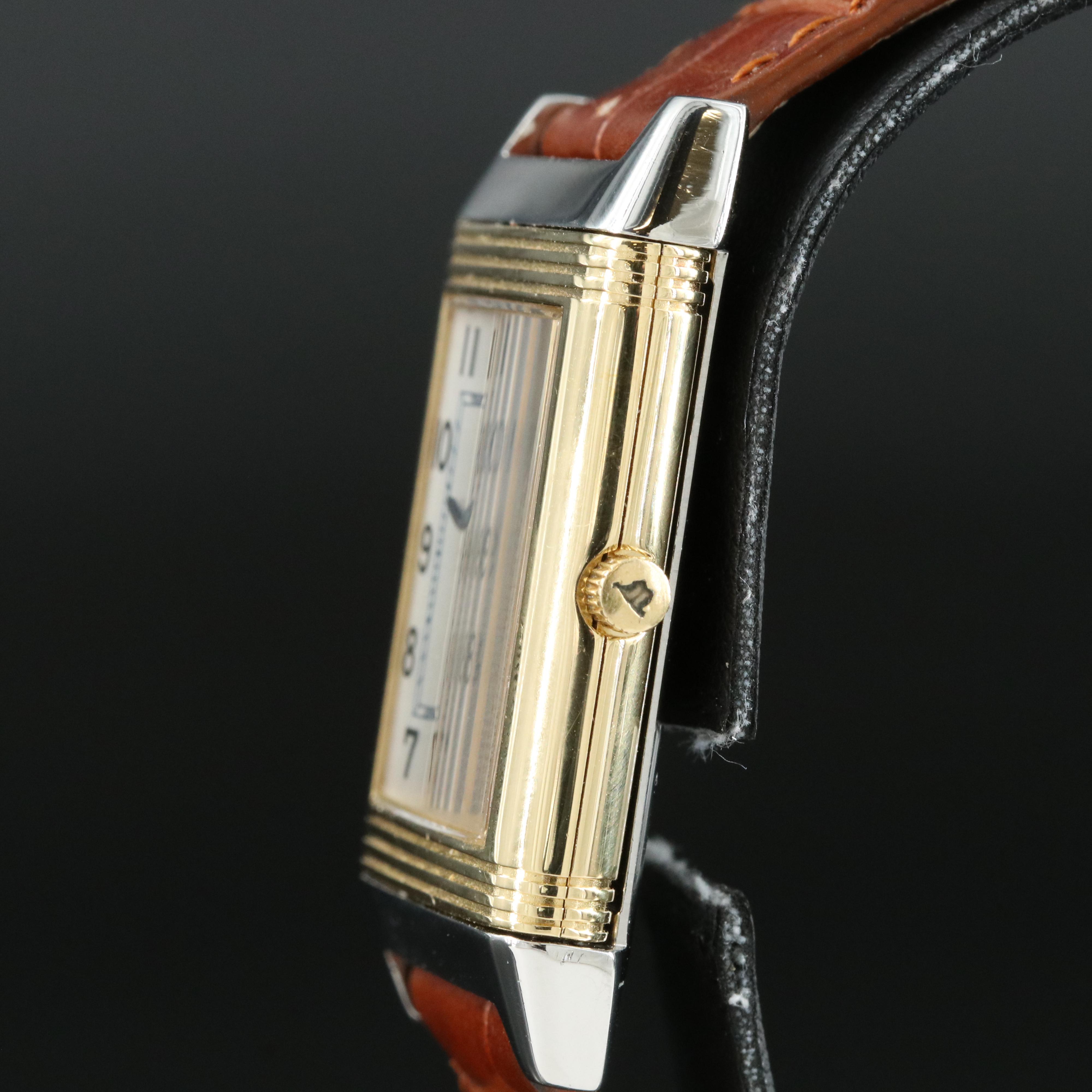 Jaeger-LeCoultre Reverso 18K Gold and Steel Manual Winding Watch