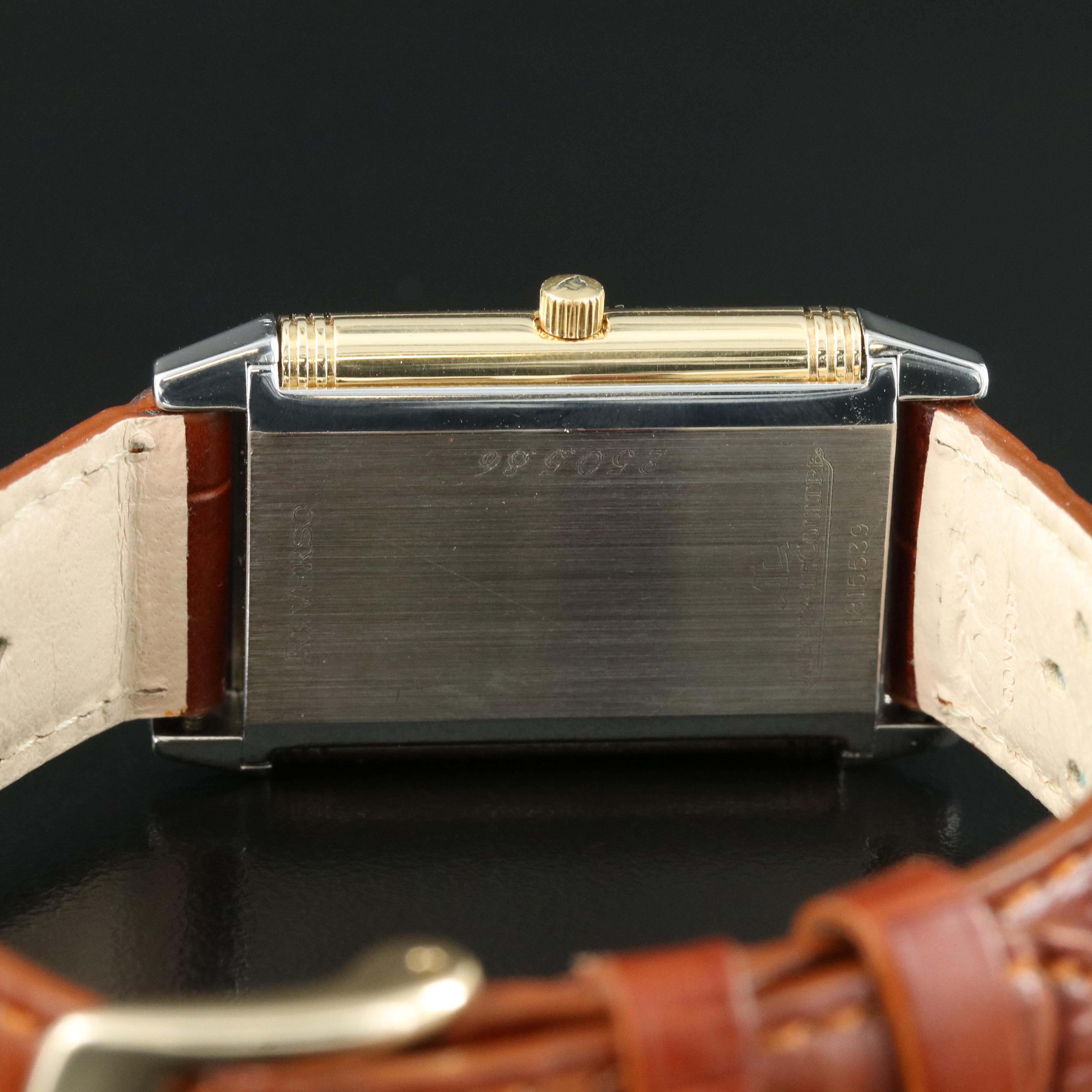 Jaeger-LeCoultre Reverso 18K Gold and Steel Manual Winding Watch