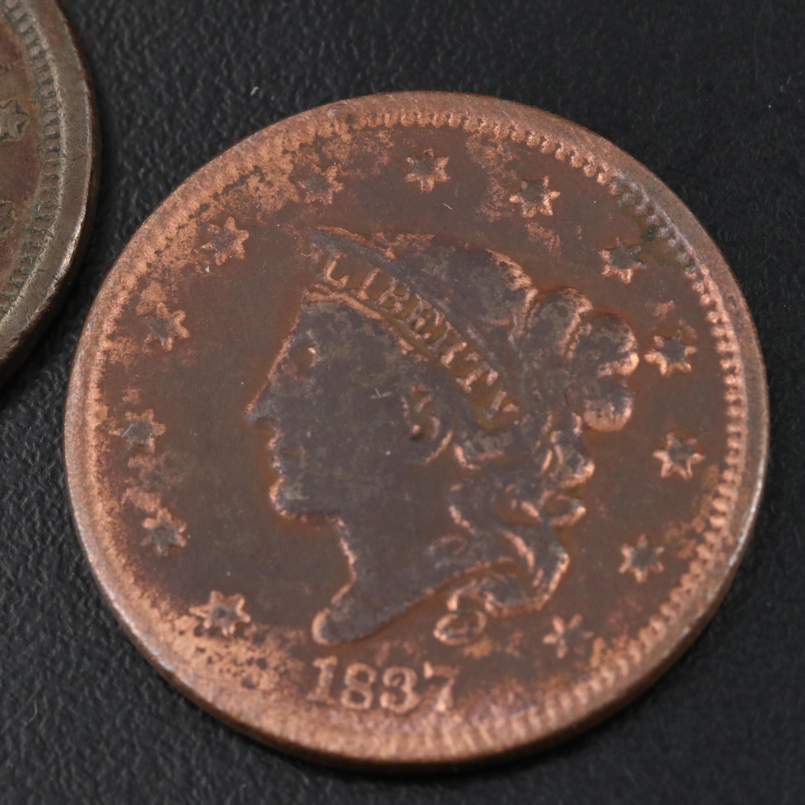 Collection of Ten United States Type Coins