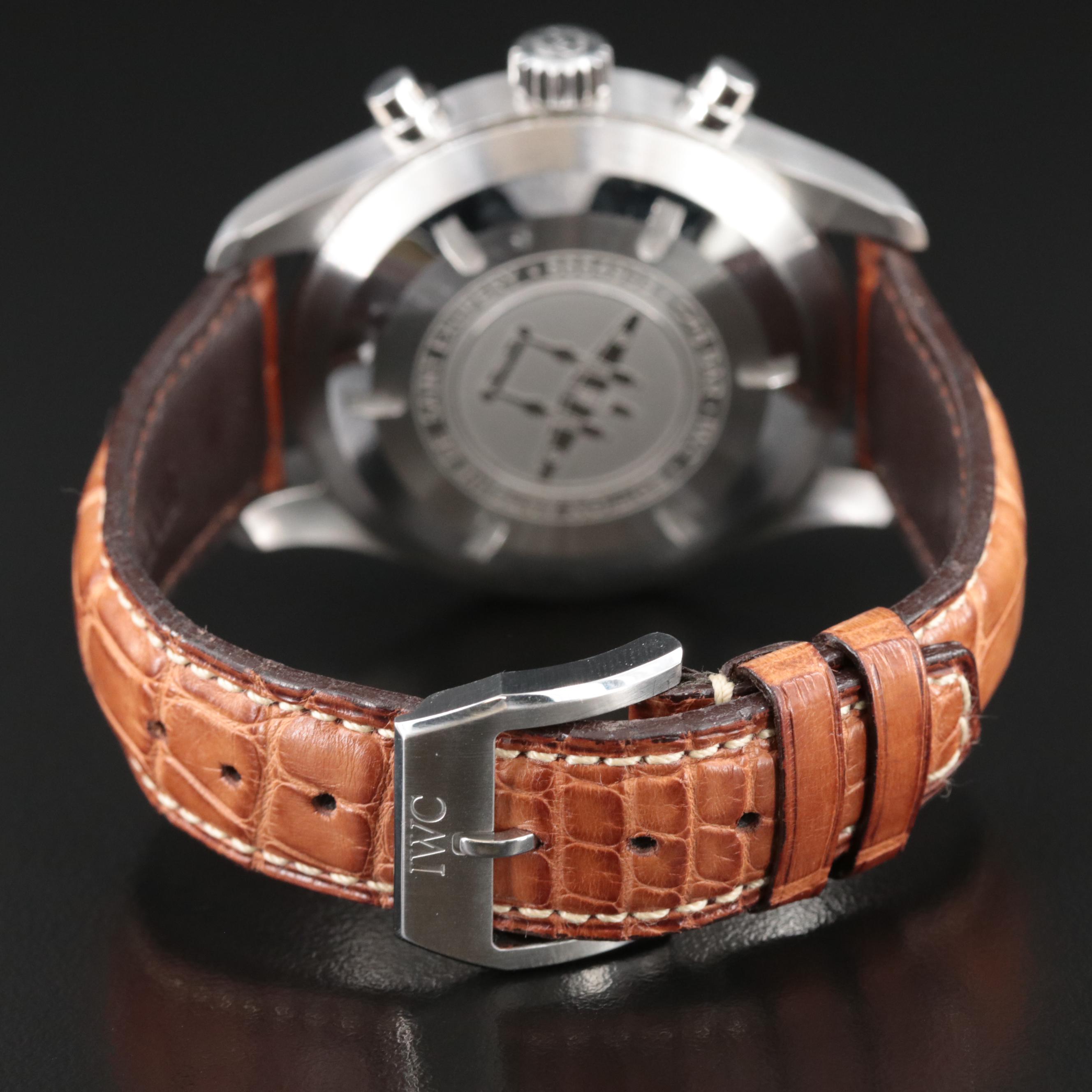 IWC Pilot Antoine de Saint Exupery Stainless Steel Chronograph Watch