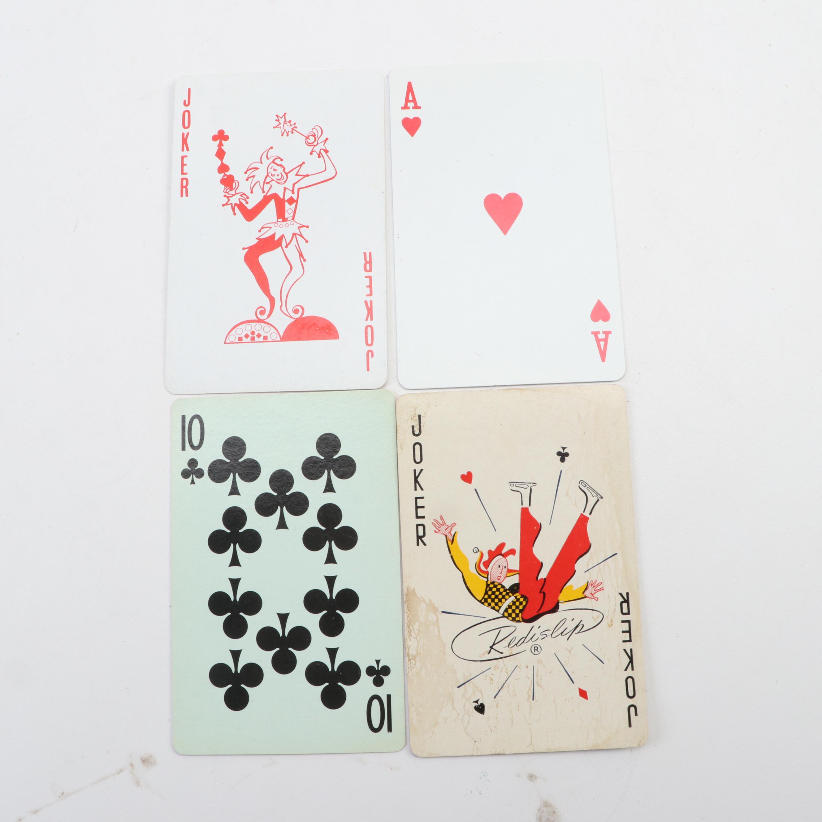 Champion Papers and Other Novelty Playing Card Decks