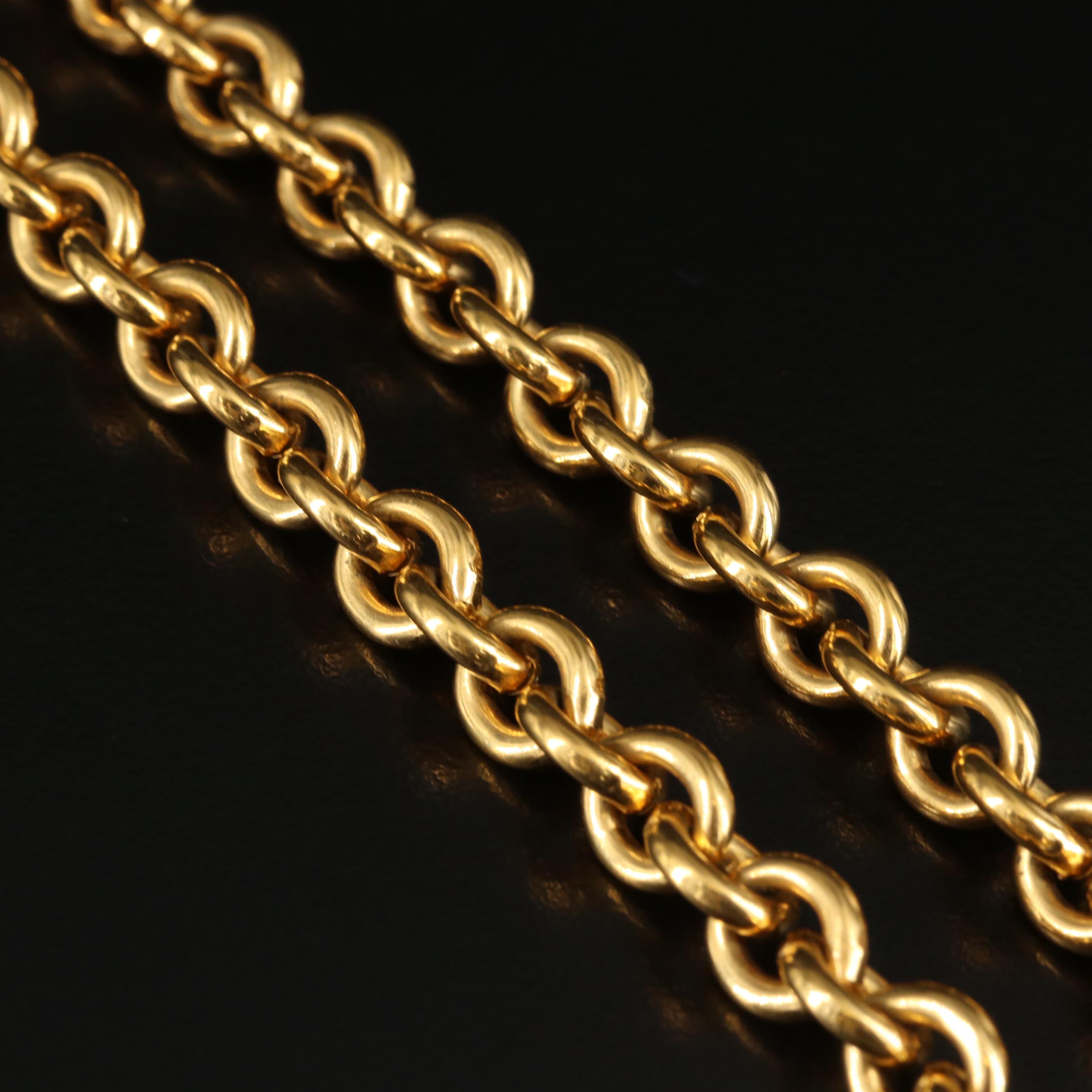 Chanel Logo Pendant Necklace