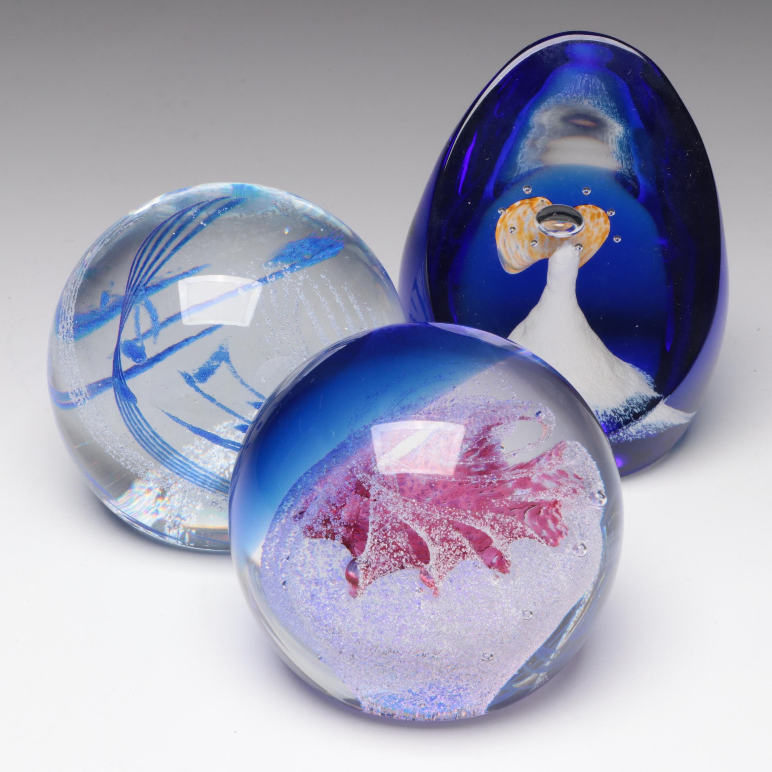Caithness "Guardian Angel", "Sugar 'N Spice", and "Rhythm 'N Blues" Paperweights