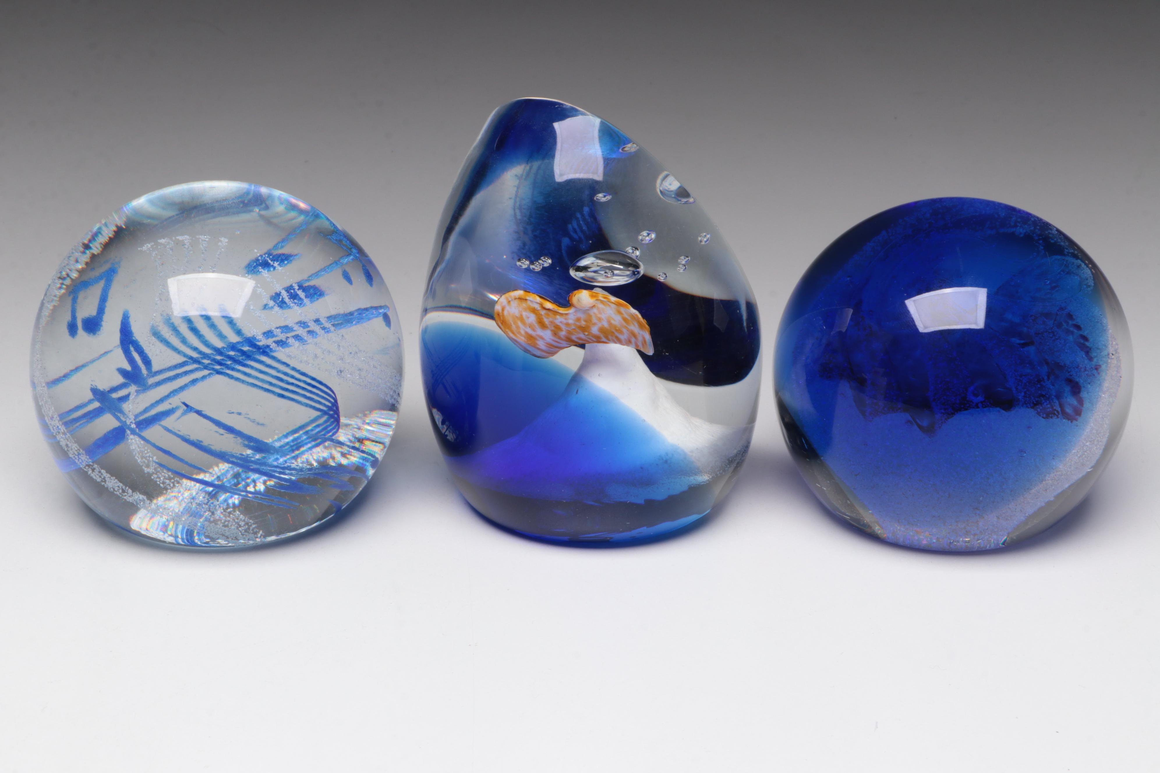 Caithness "Guardian Angel", "Sugar 'N Spice", and "Rhythm 'N Blues" Paperweights