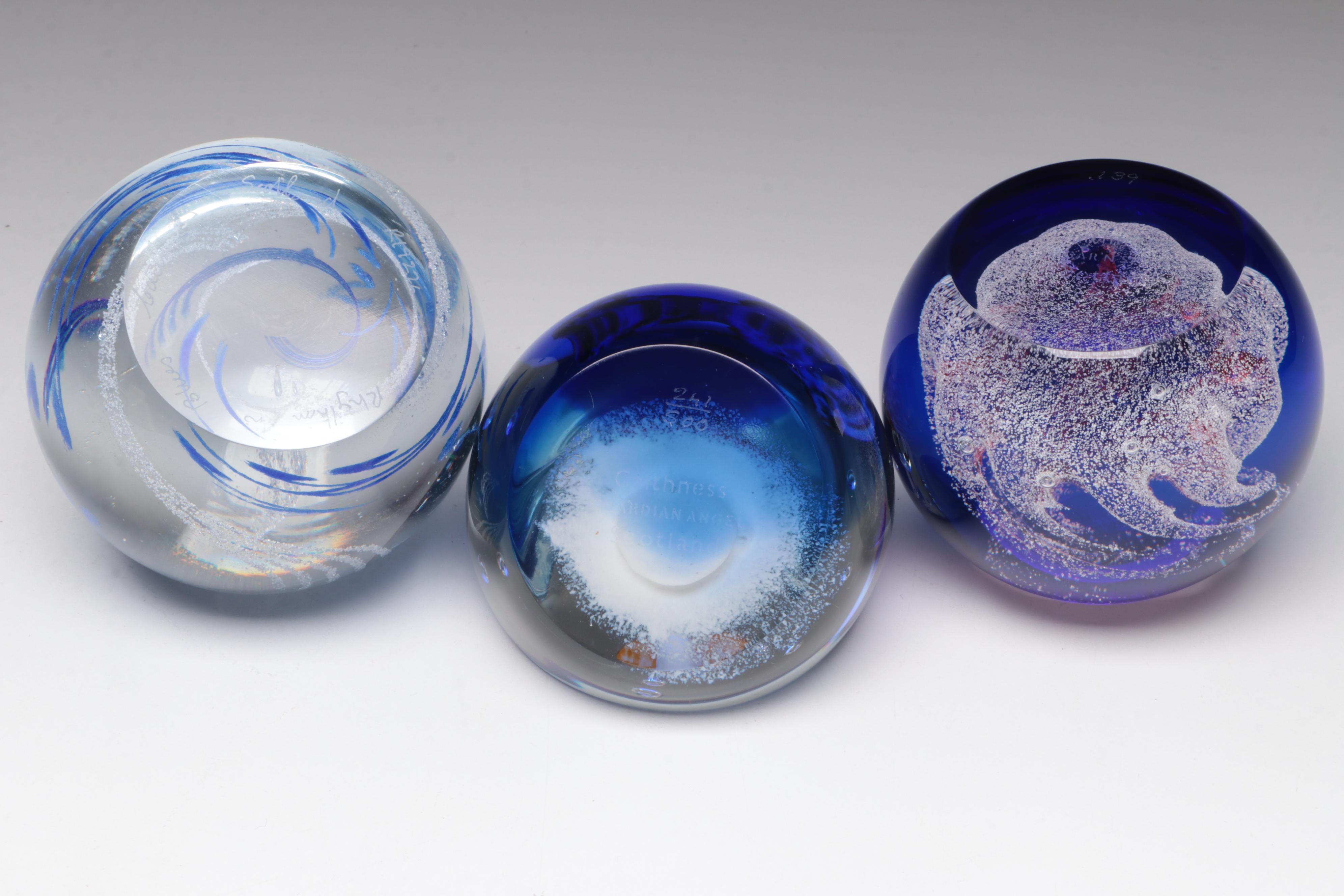 Caithness "Guardian Angel", "Sugar 'N Spice", and "Rhythm 'N Blues" Paperweights