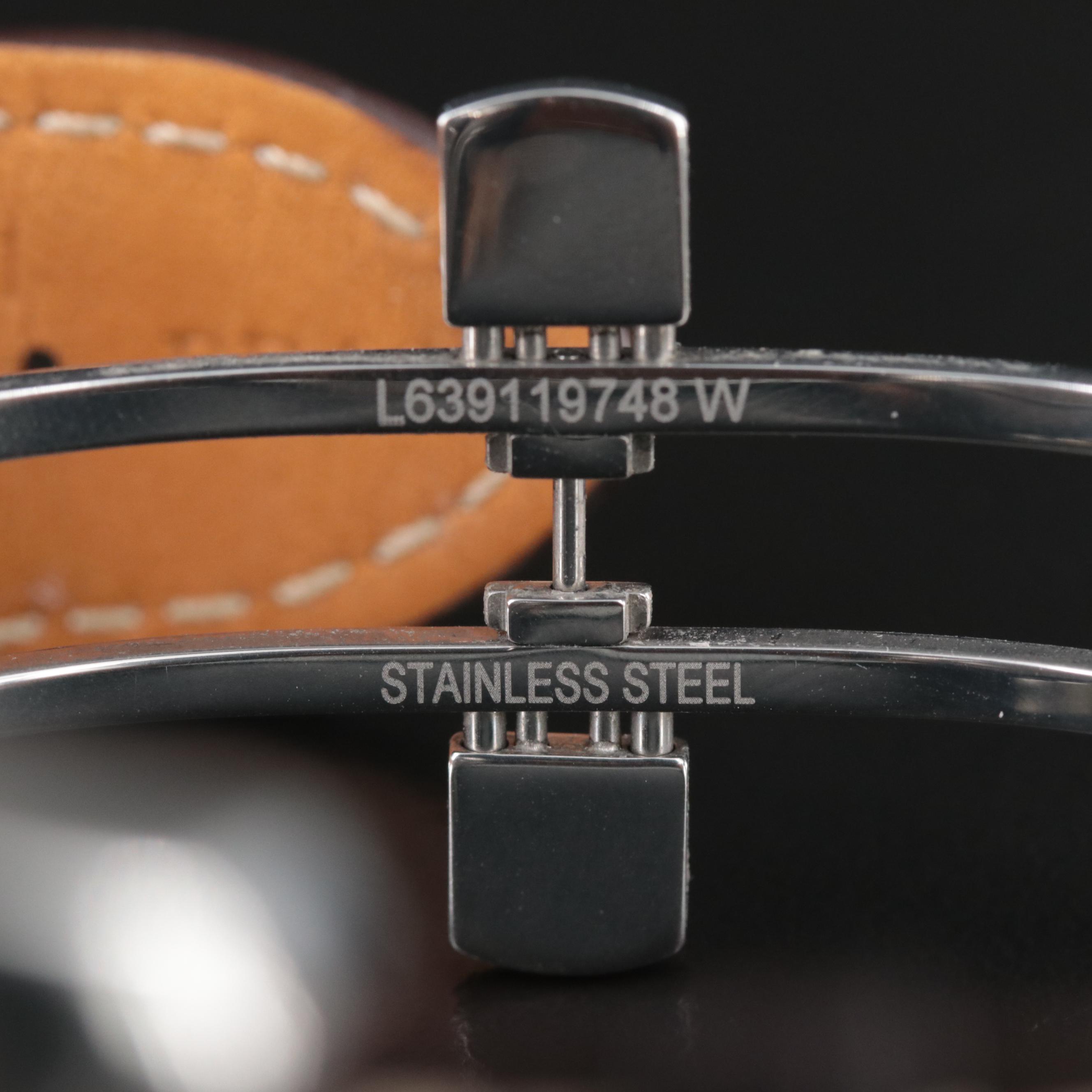 Longines Master Collection Moon Phase Retrograde Steel 44MM Automatic Watch