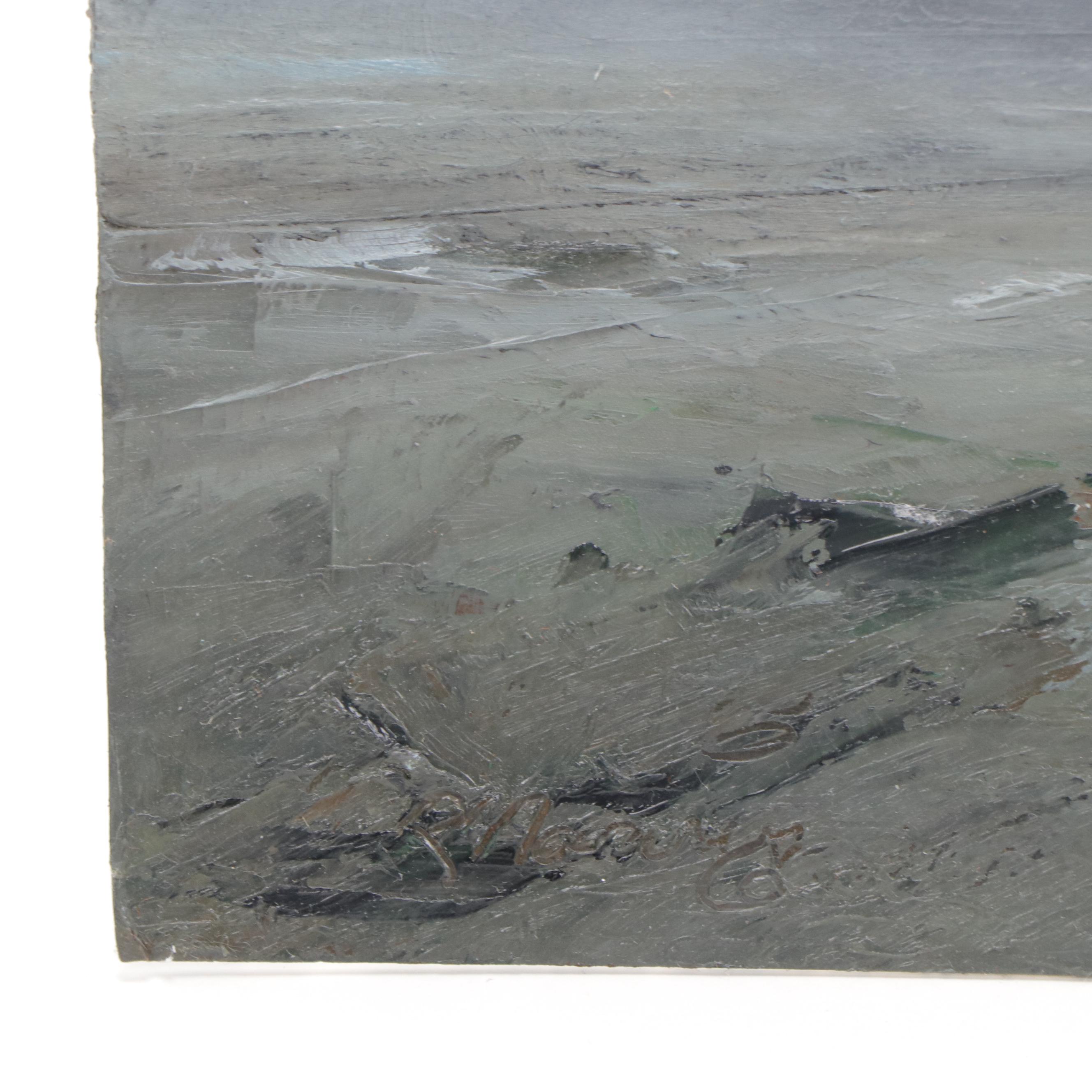 Rebecca Manns Oil Painting "Water Fall," 2022