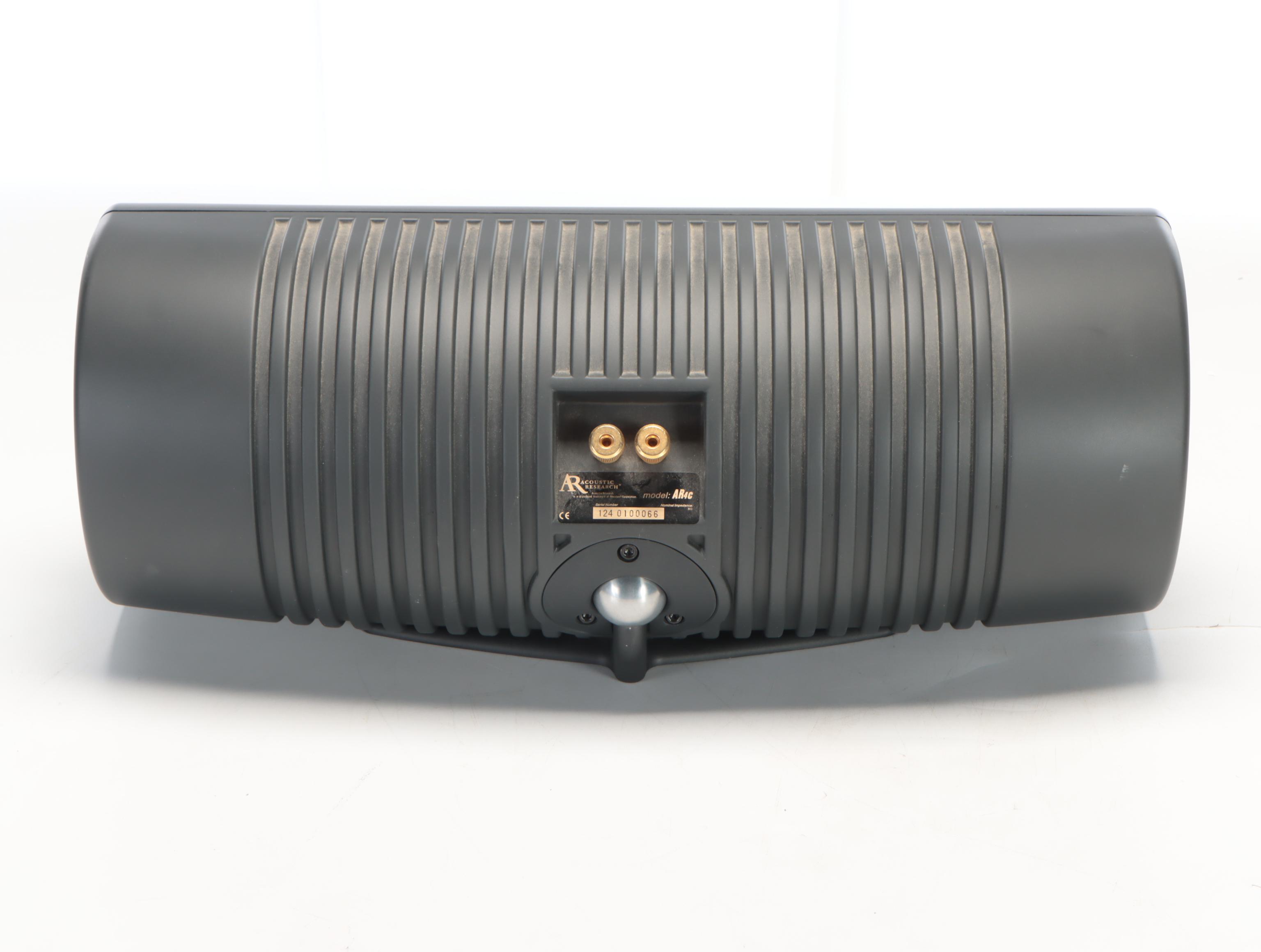 Acoustic Research AR4C Center Channel With Pair of AR15 Loudspeakers