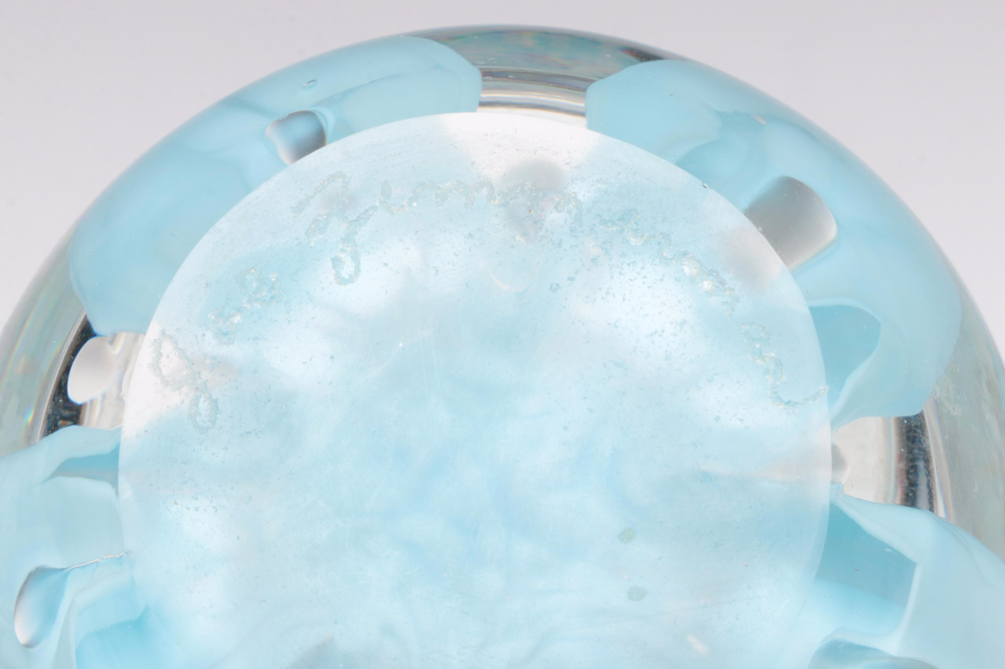 Joe Rice Studio Art Glass Teapot Ring Holder and Joe Zimmerman Perfume Bottler