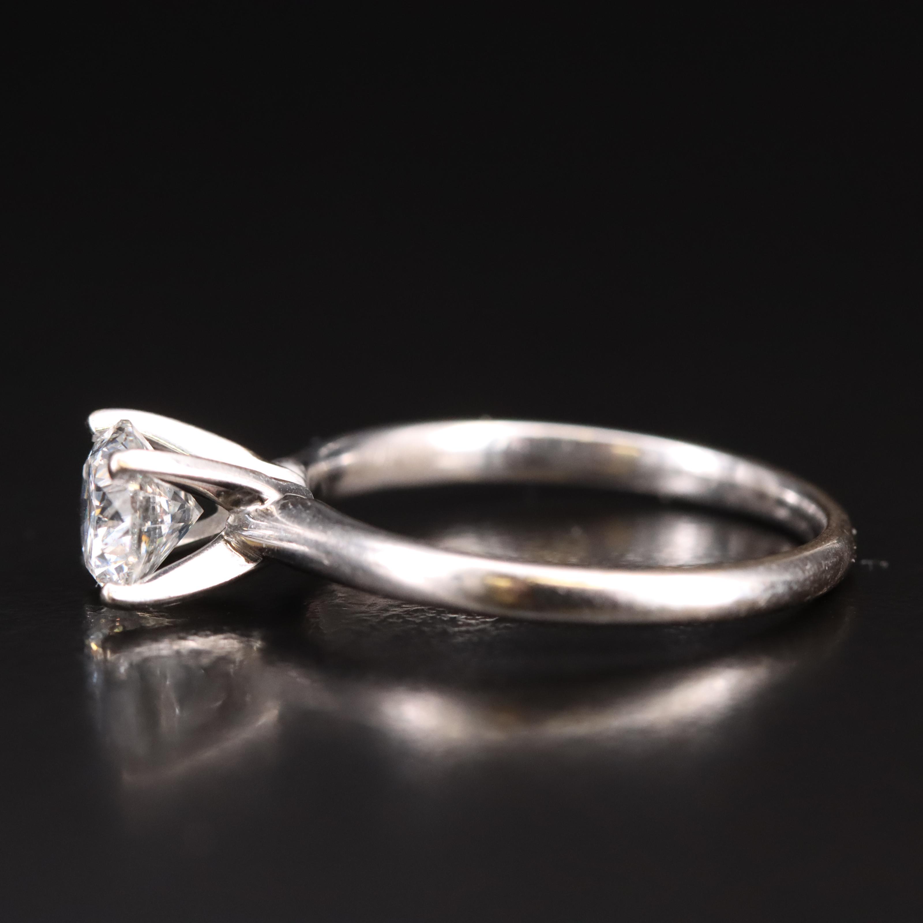 14K 1.00 CT Diamond Solitaire Ring