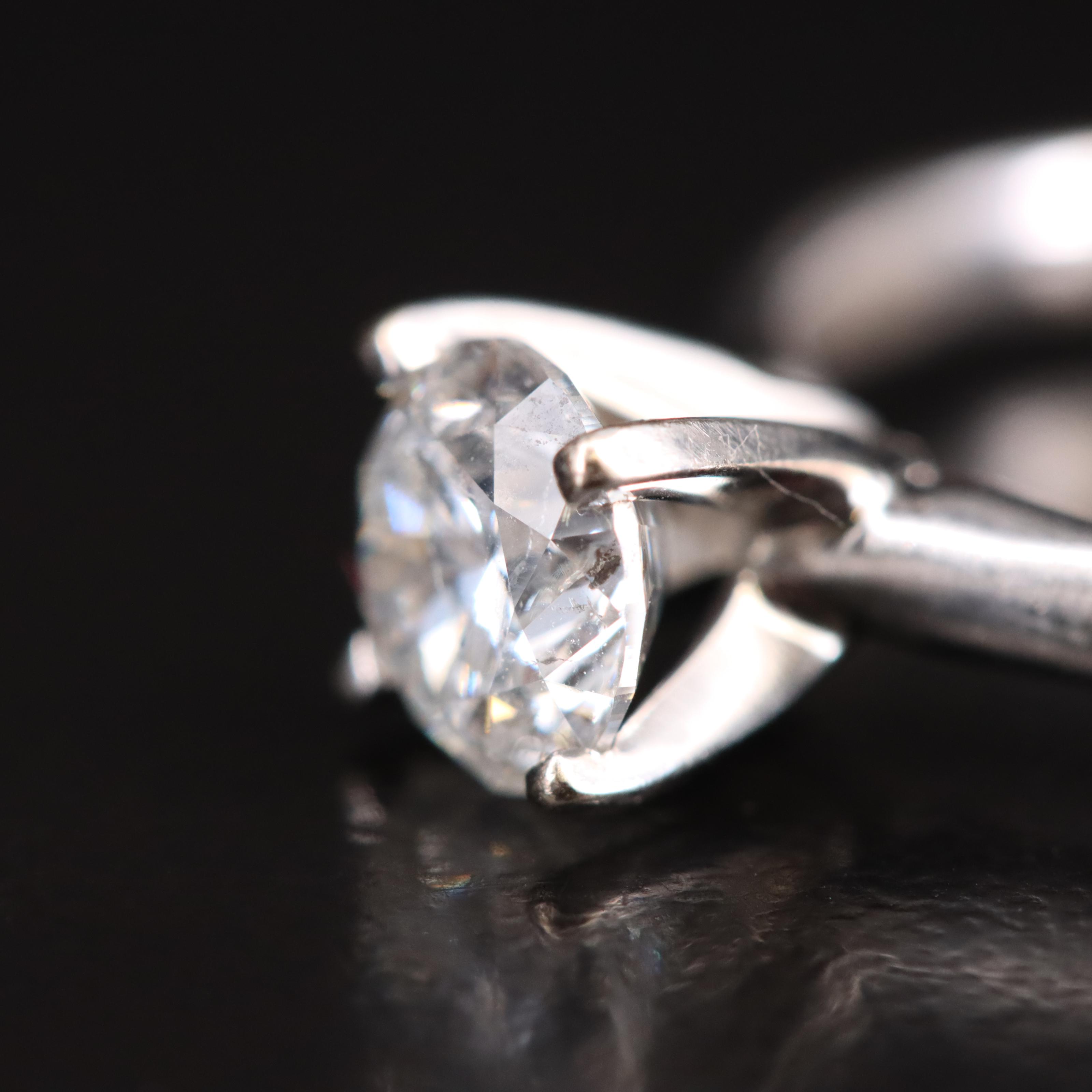 14K 1.00 CT Diamond Solitaire Ring