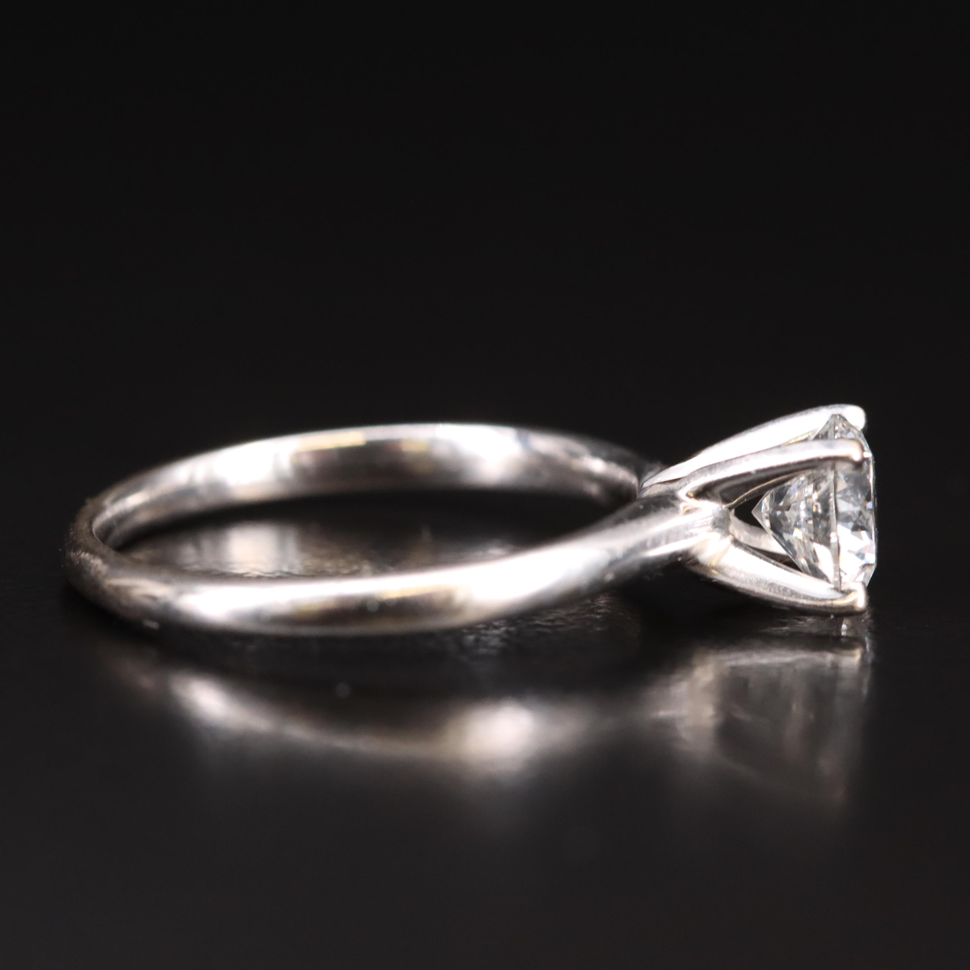 14K 1.00 CT Diamond Solitaire Ring