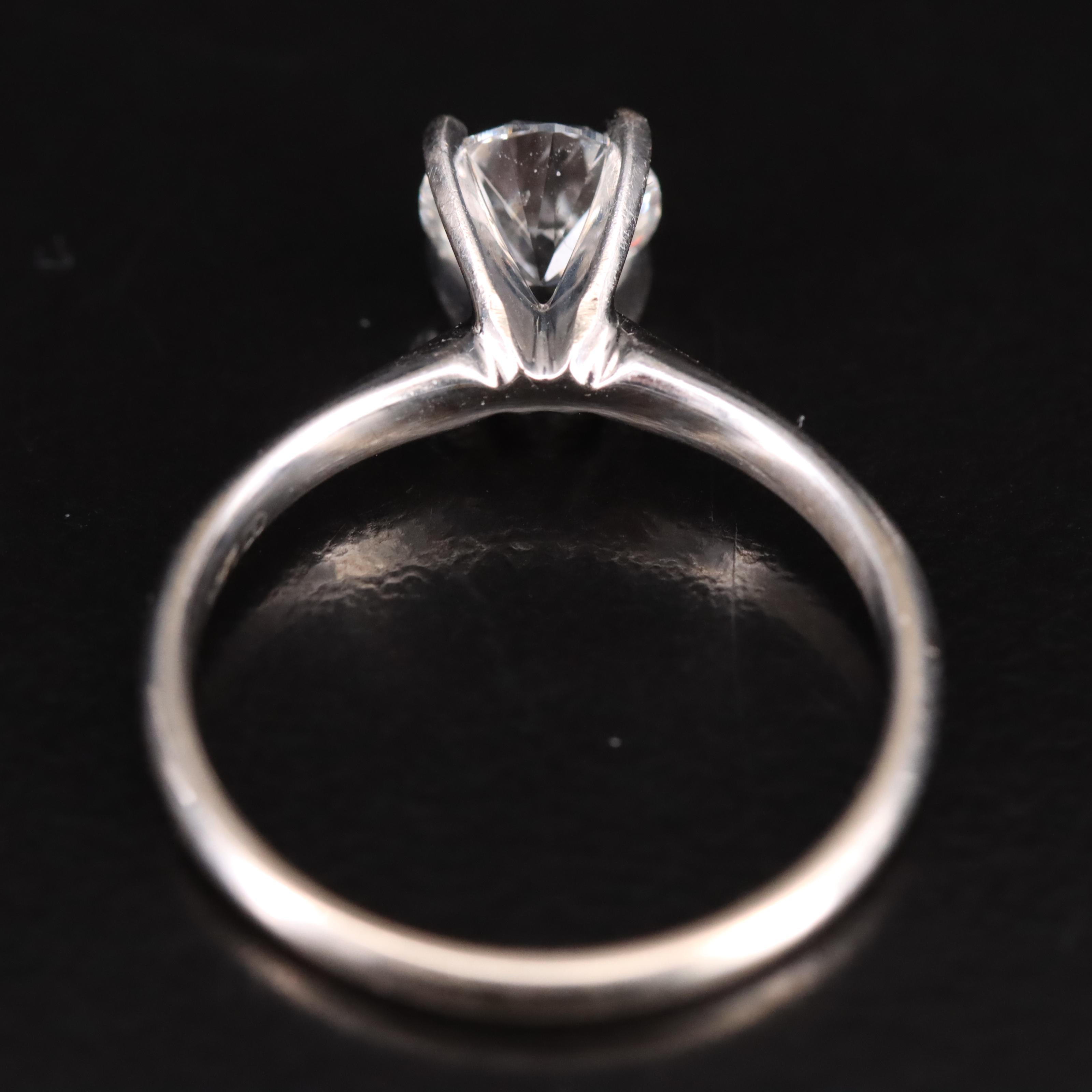 14K 1.00 CT Diamond Solitaire Ring