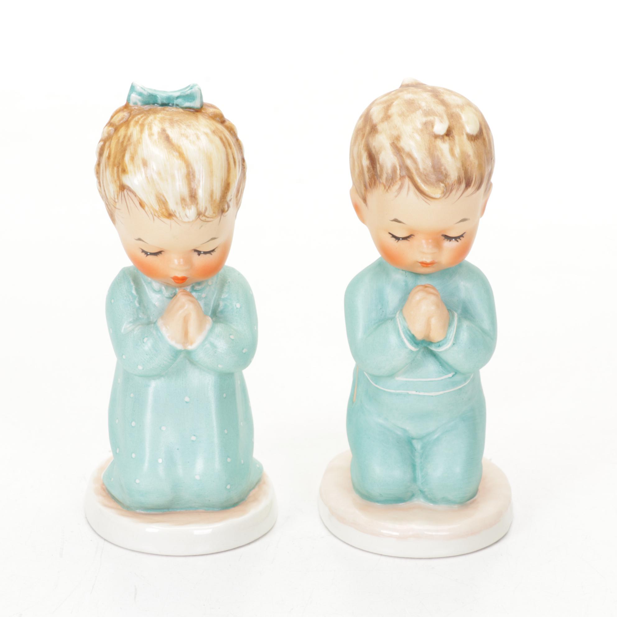 Goebel Charlot Byj Blonde Figurines, Late 20th Century